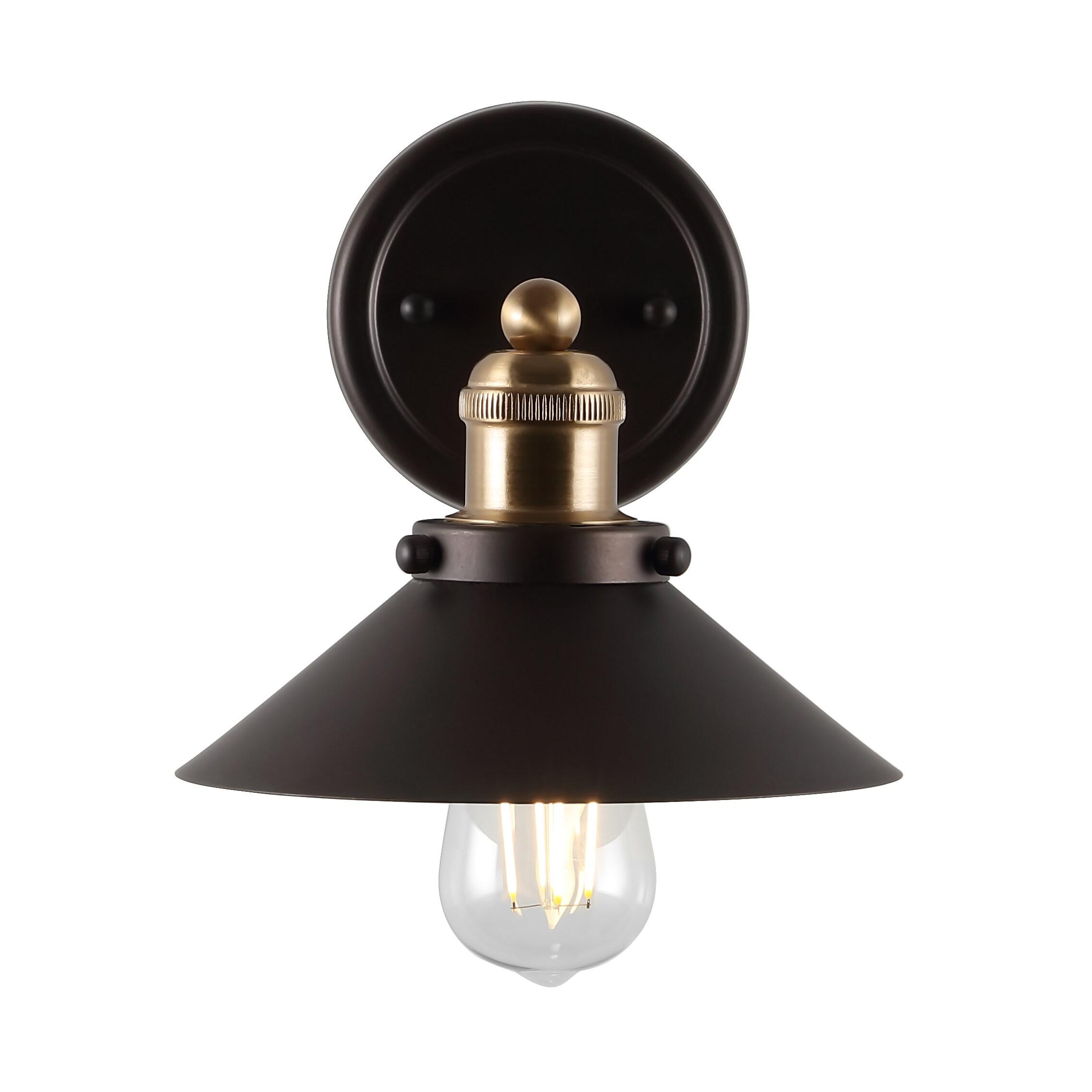 July Collection Industrial Charm Sconce in Oil Rubbed Bronze - 7.88 in