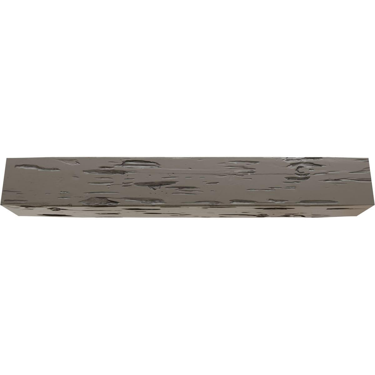 Ekena Millwork Pecky Cypress Endurathane Faux Wood 3-Sided Ceiling Beam (U-beam)