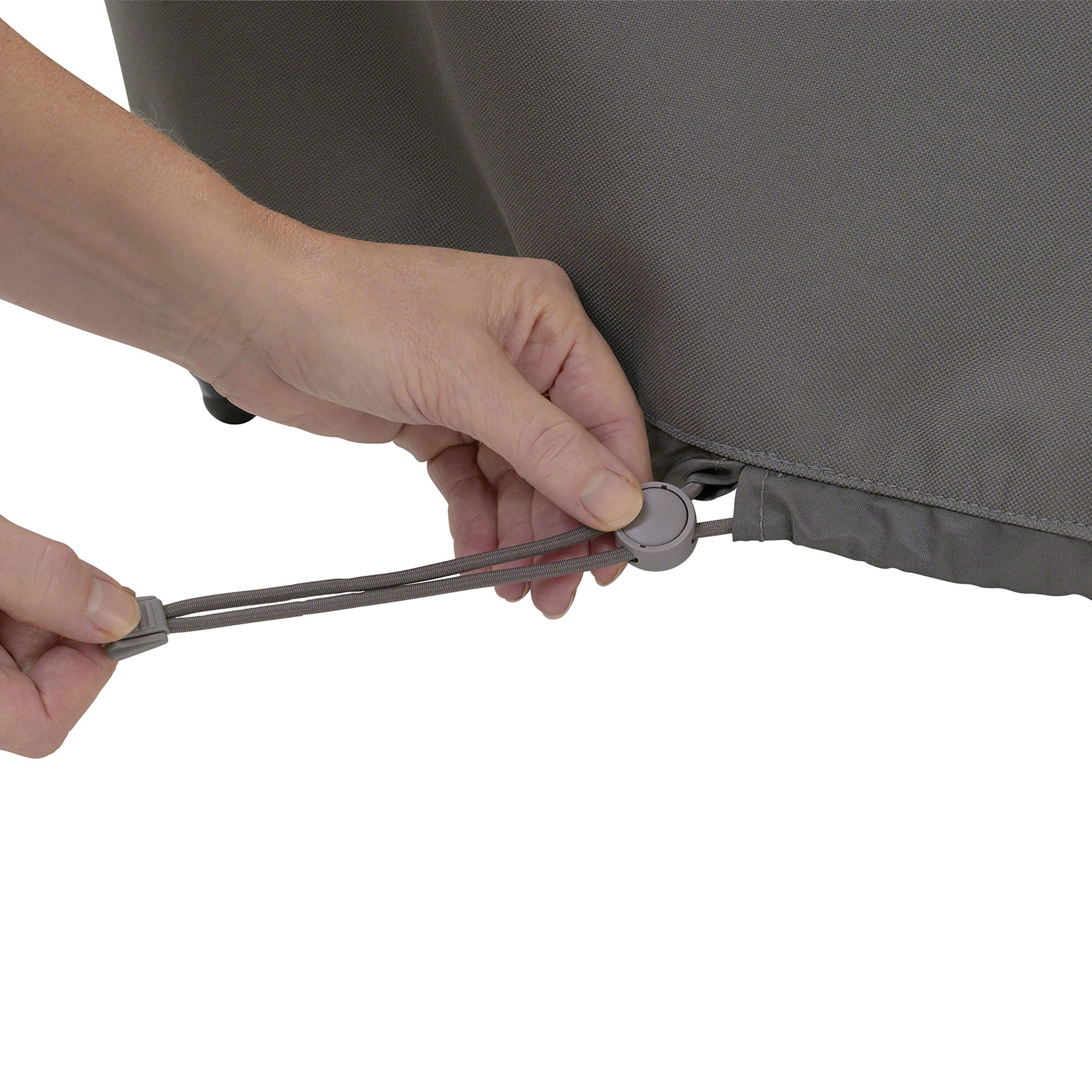 Classic Accessories Ravenna Air Conditioner Cover, Square-Color:Taupe,Shape:Square