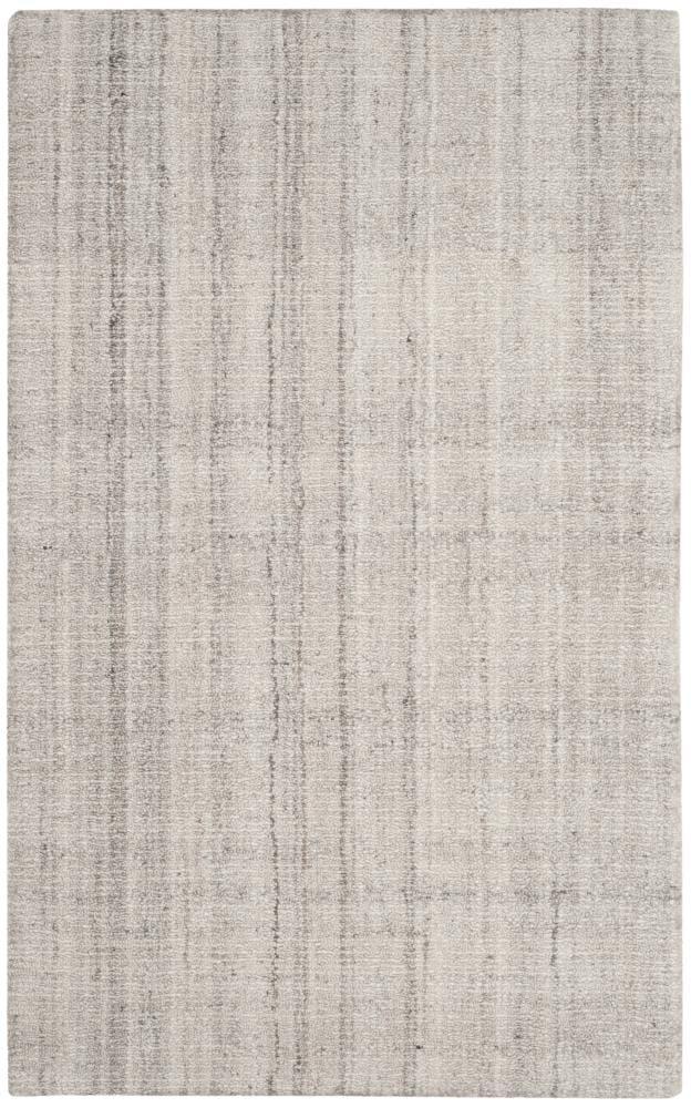 Abstract ABT141 Handmade Indoor Area Rug - Light Grey - 4'x6' - Safavieh