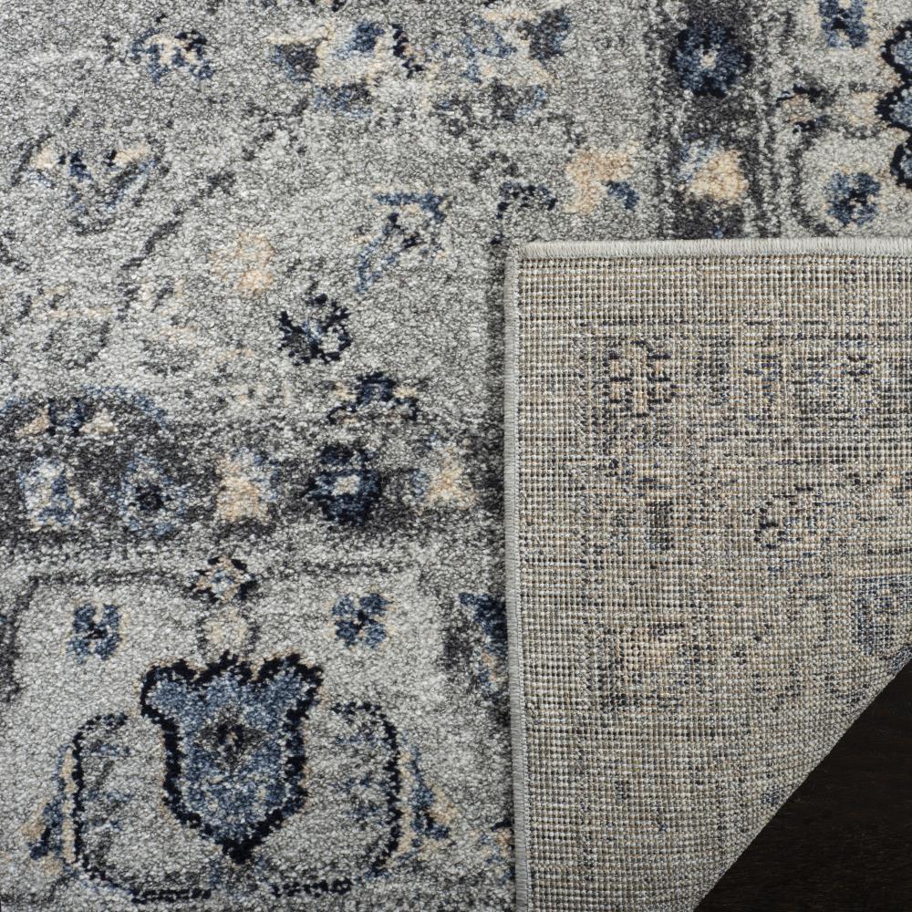 Charleston CHL413 Loomed Indoor Area Rug - Grey/Dark Grey - 4'x6' - Safavieh
