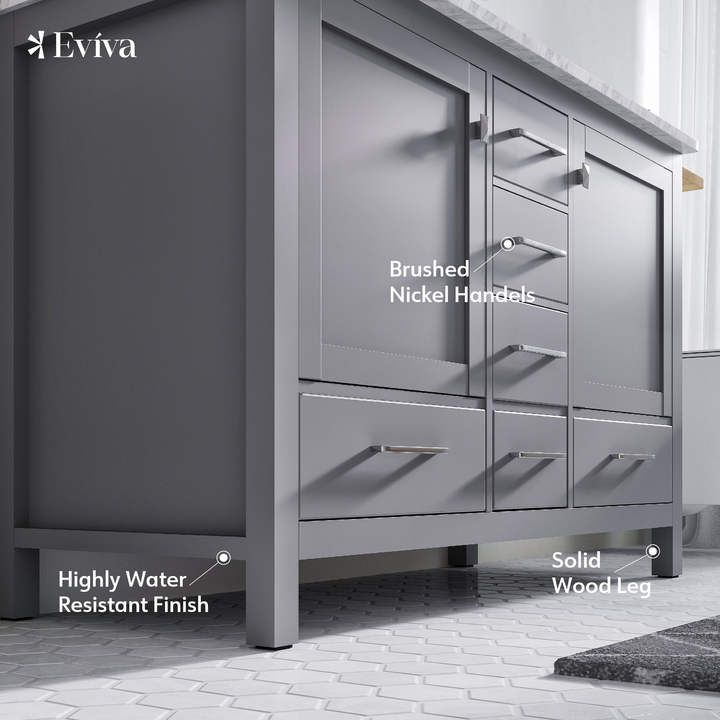 Eviva London 48" Double Bathroom Vanity