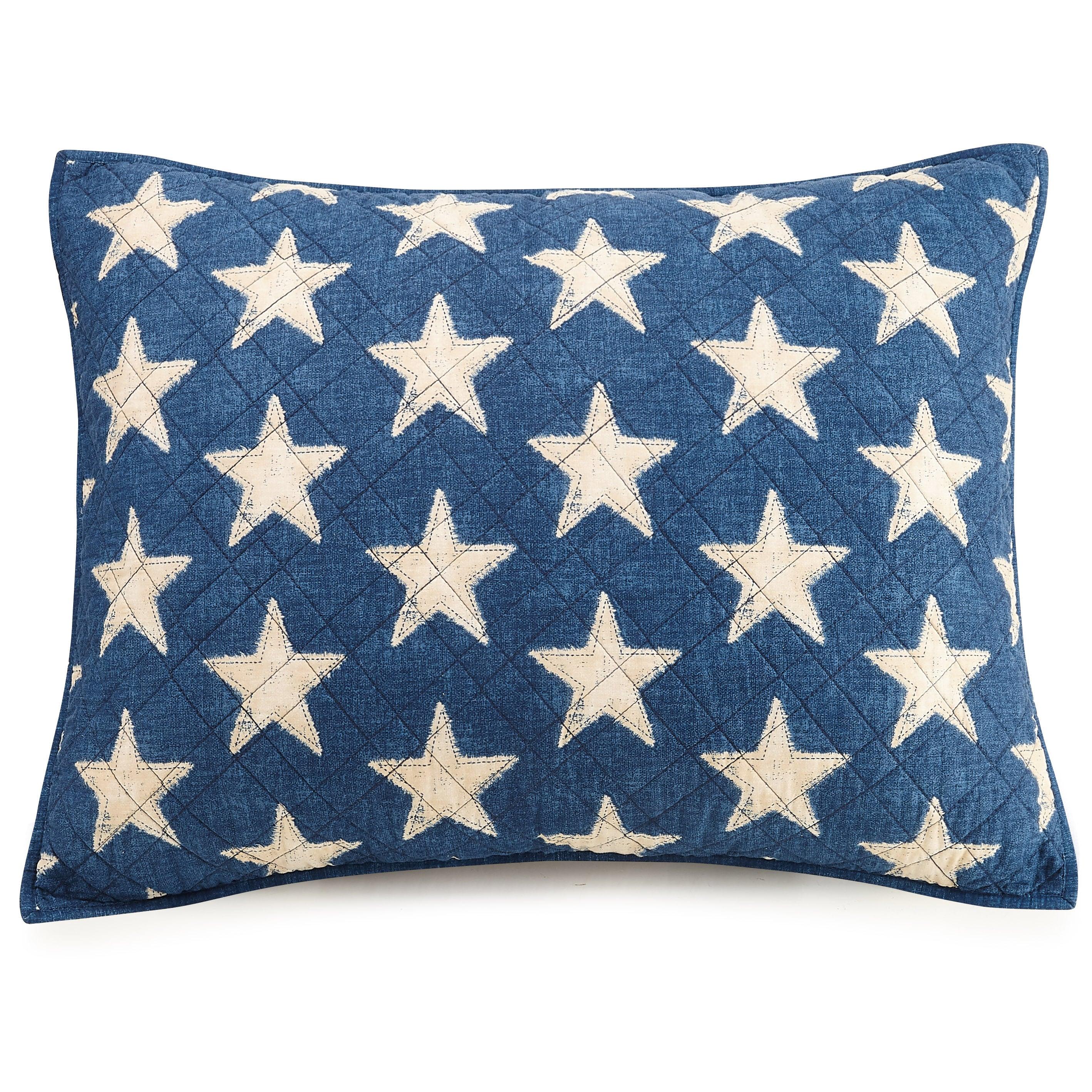 Modern Heirloom Americana Patch 100% Cotton 3-Piece Quilt/Coverlet Set