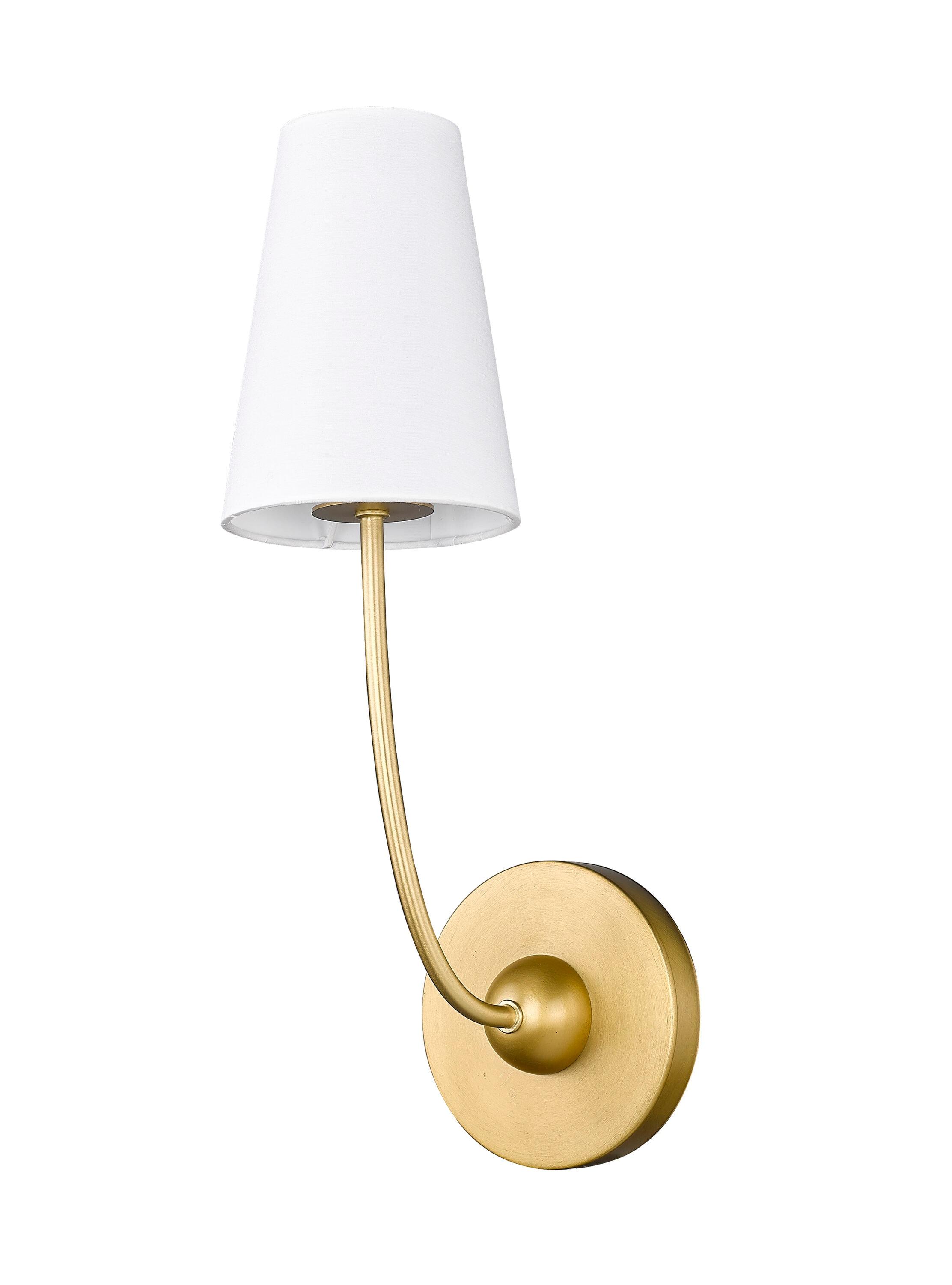 Z-Lite Shannon 1 - Light Sconce in Rubbed Brass