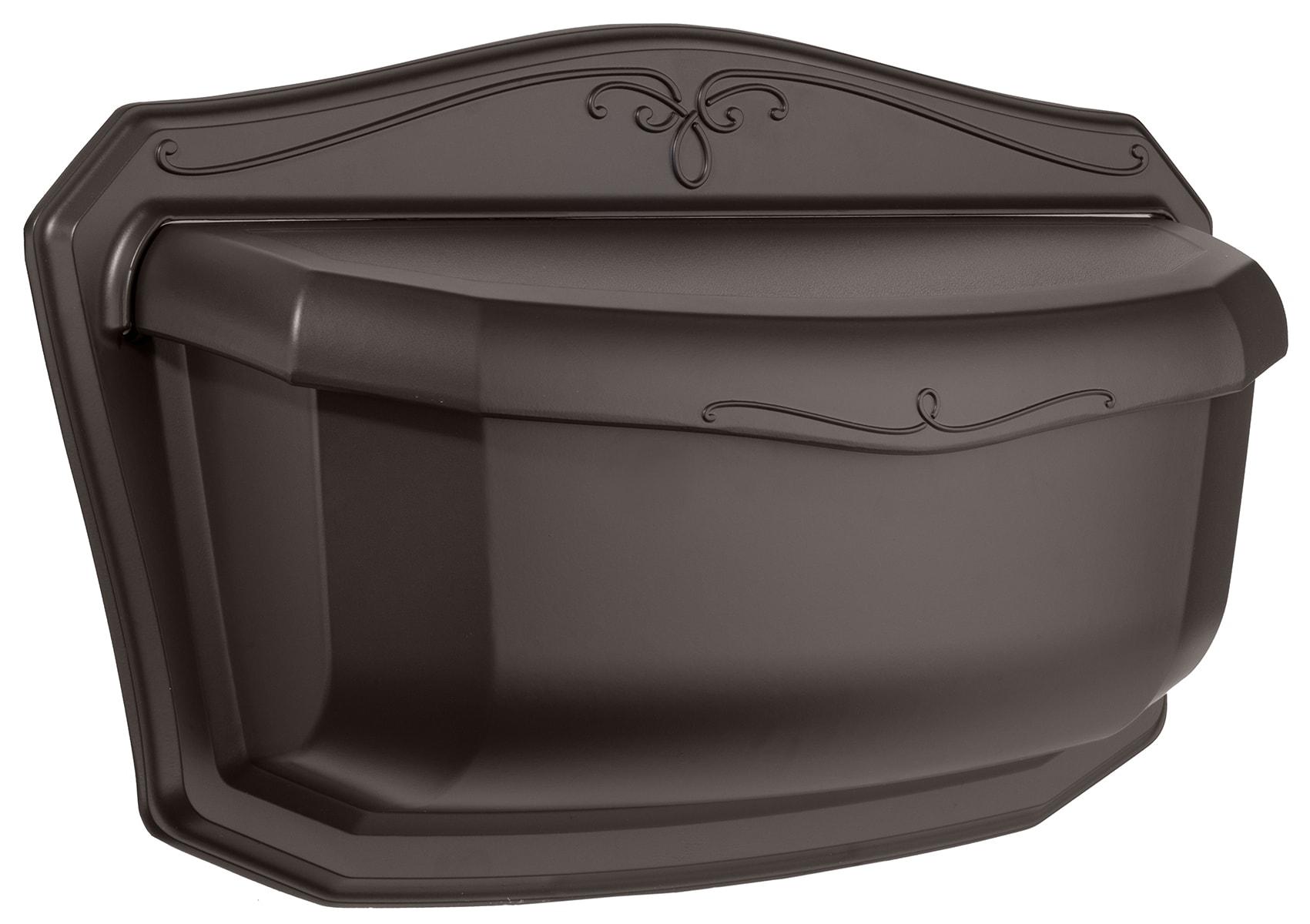 Architectural Mailboxes 2541RZ-10 Villa Wall Mount Mailbox - Rubbed Bronze - Small