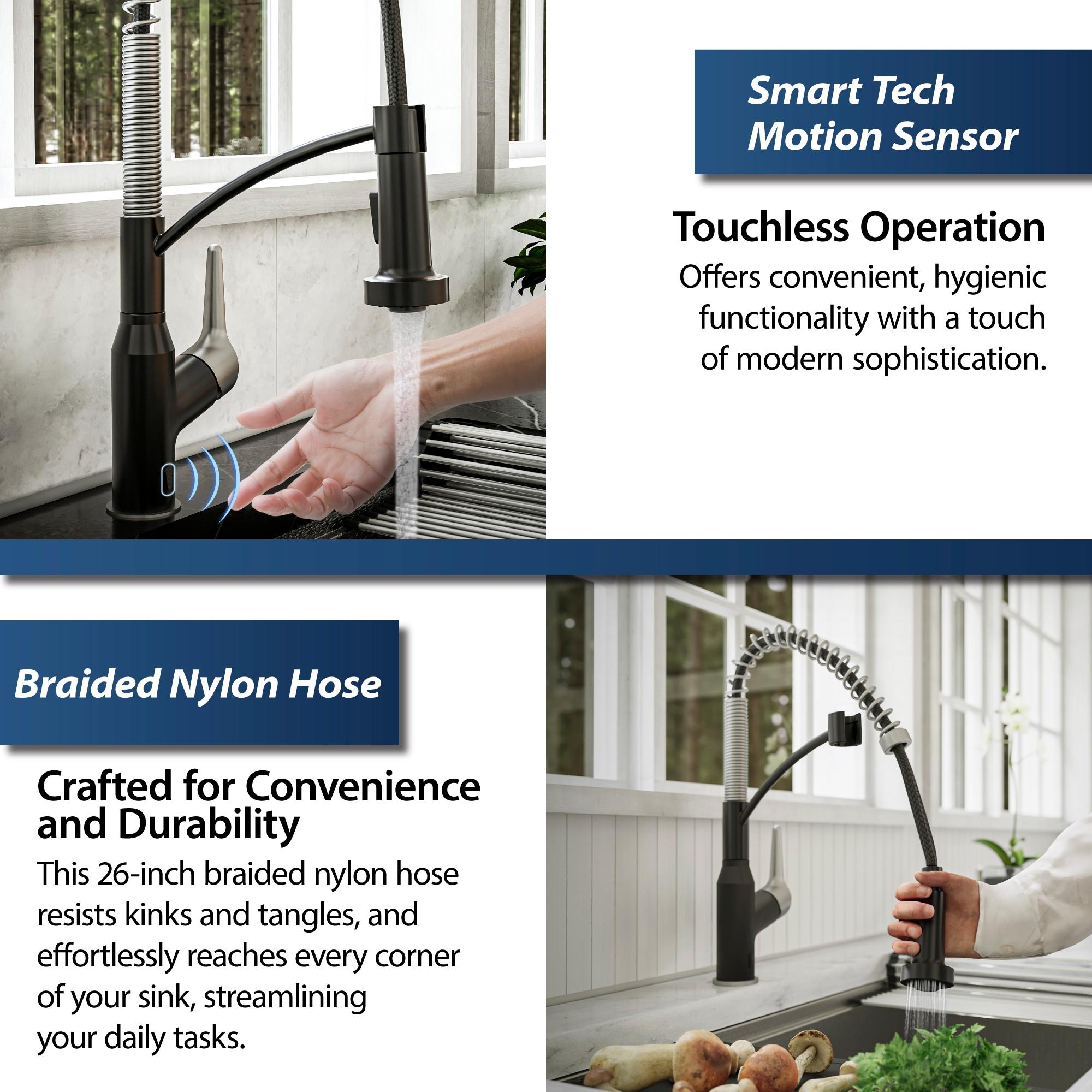 Karran Scottsdale Pull Down Touchless Kitchen Faucet