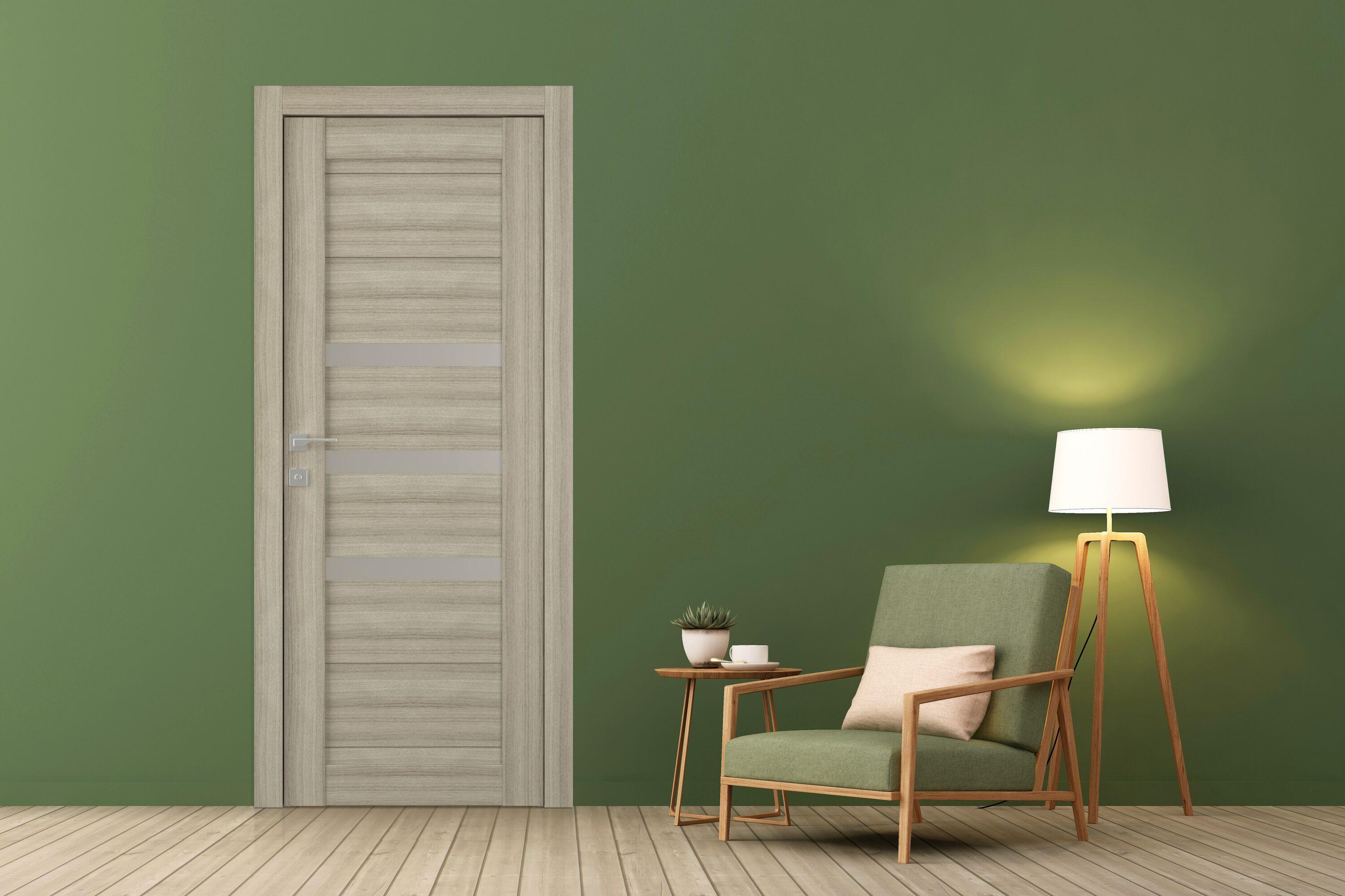 Belldinni Solid + Manufactured Wood Paneled Slab Door