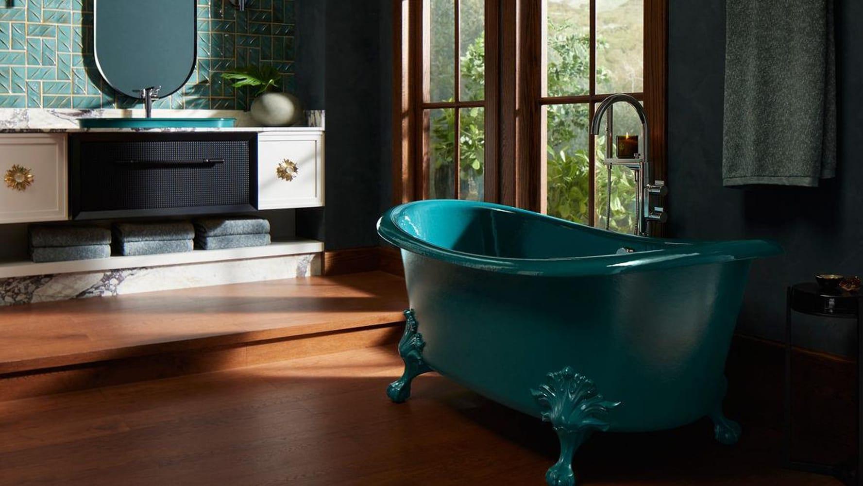 Artifacts 66-1/8 In. X 32-1/2 In. Freestanding Bath