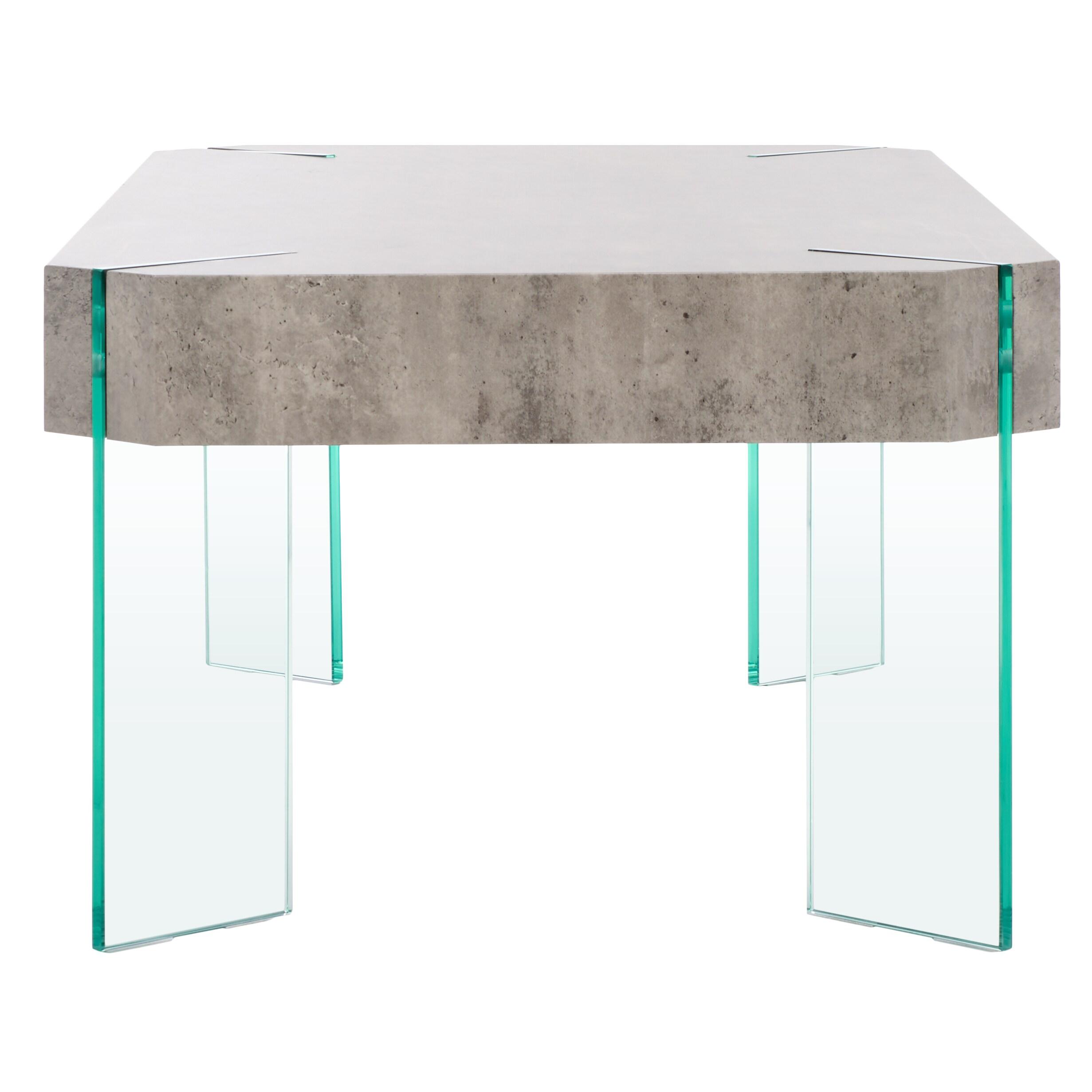 Katelyn Coffee Table - Light Concrete - Safavieh