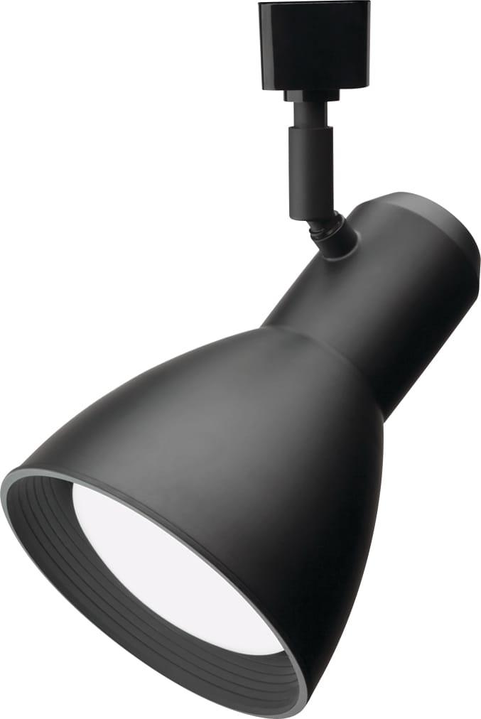 Lithonia Lighting LTHNSTBF Series Head 1 -Light Matte Black Integrated Step Head(s) for Linear Track Lights