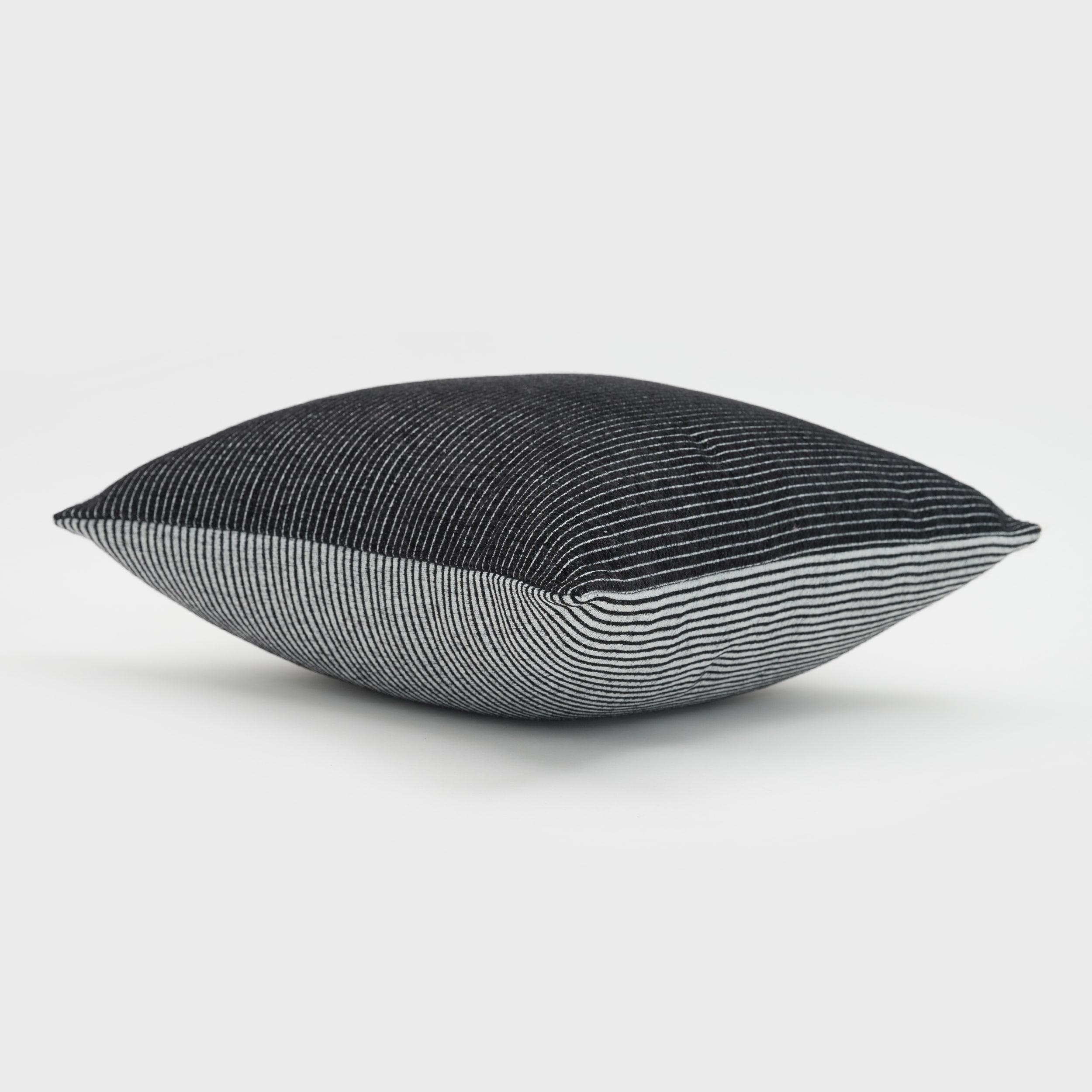 EverGrace Elsa Reversible Pinstripes Striped Reversible Throw Pillow