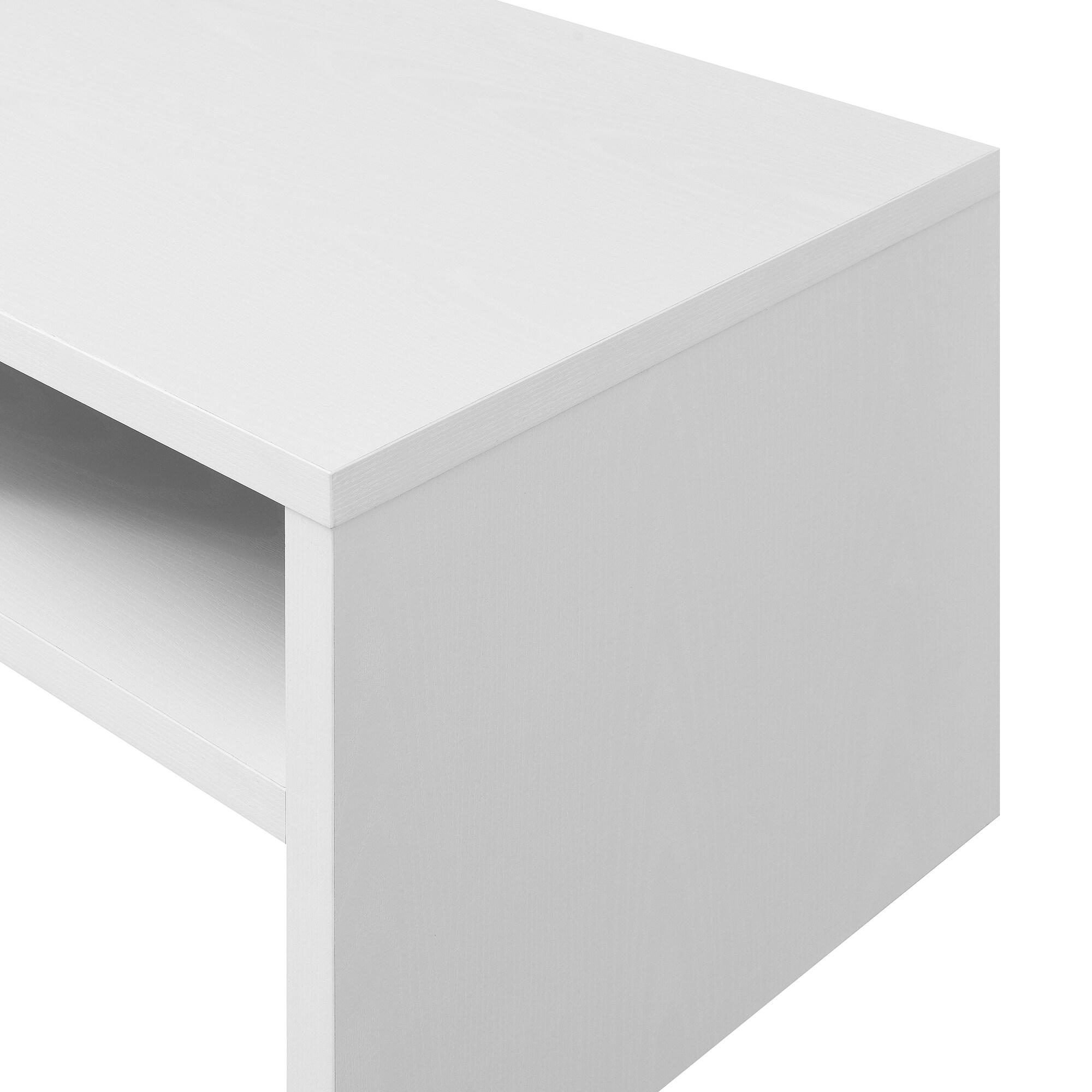 Convenience Concepts Northfield Admiral Deluxe Coffee Table with Shelves, Multiple Finishes