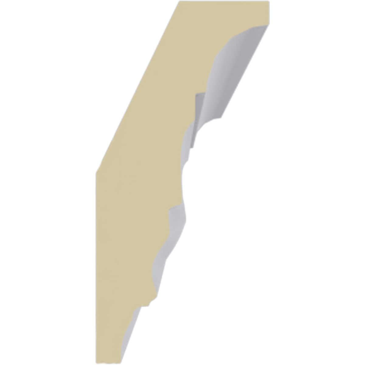 Ekena Millwork 3 1/8"H x 1 1/2"P x 3 1/2"F x 94 1/2"L Raynor Crown Moulding