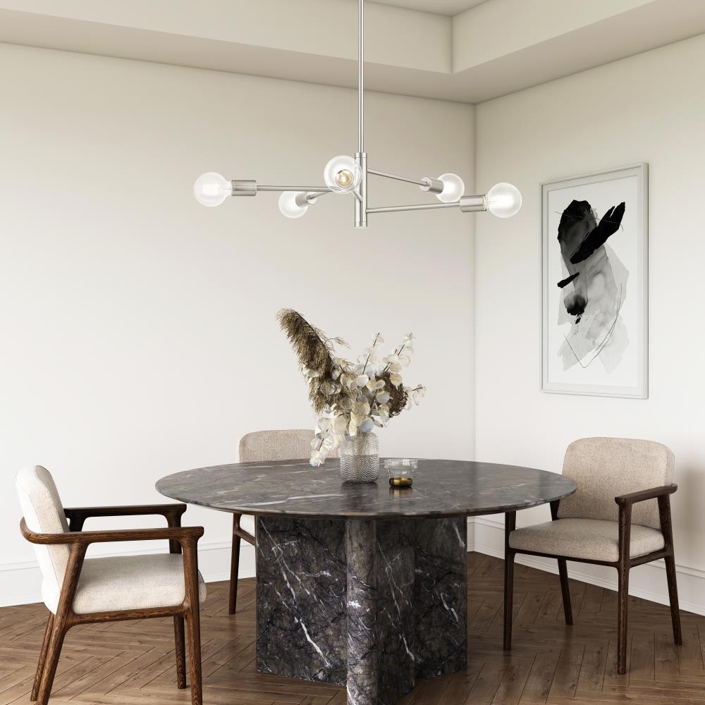 Livex Lighting - Bannister - 5 Light Chandelier in Mid Century Modern Style - 24