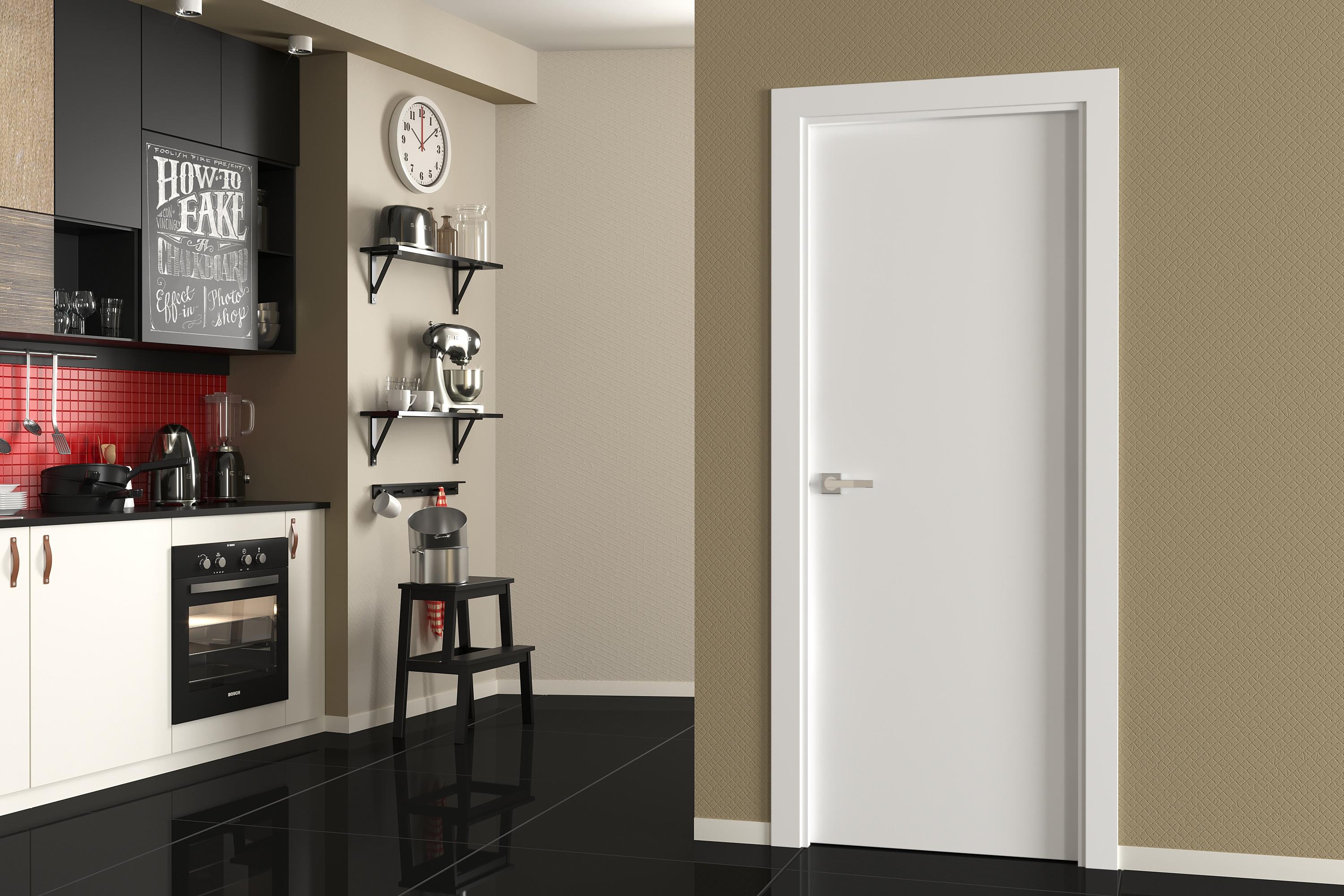 Belldinni Optima Paneled Manufactured Wood Prefinished Standard Door Slab