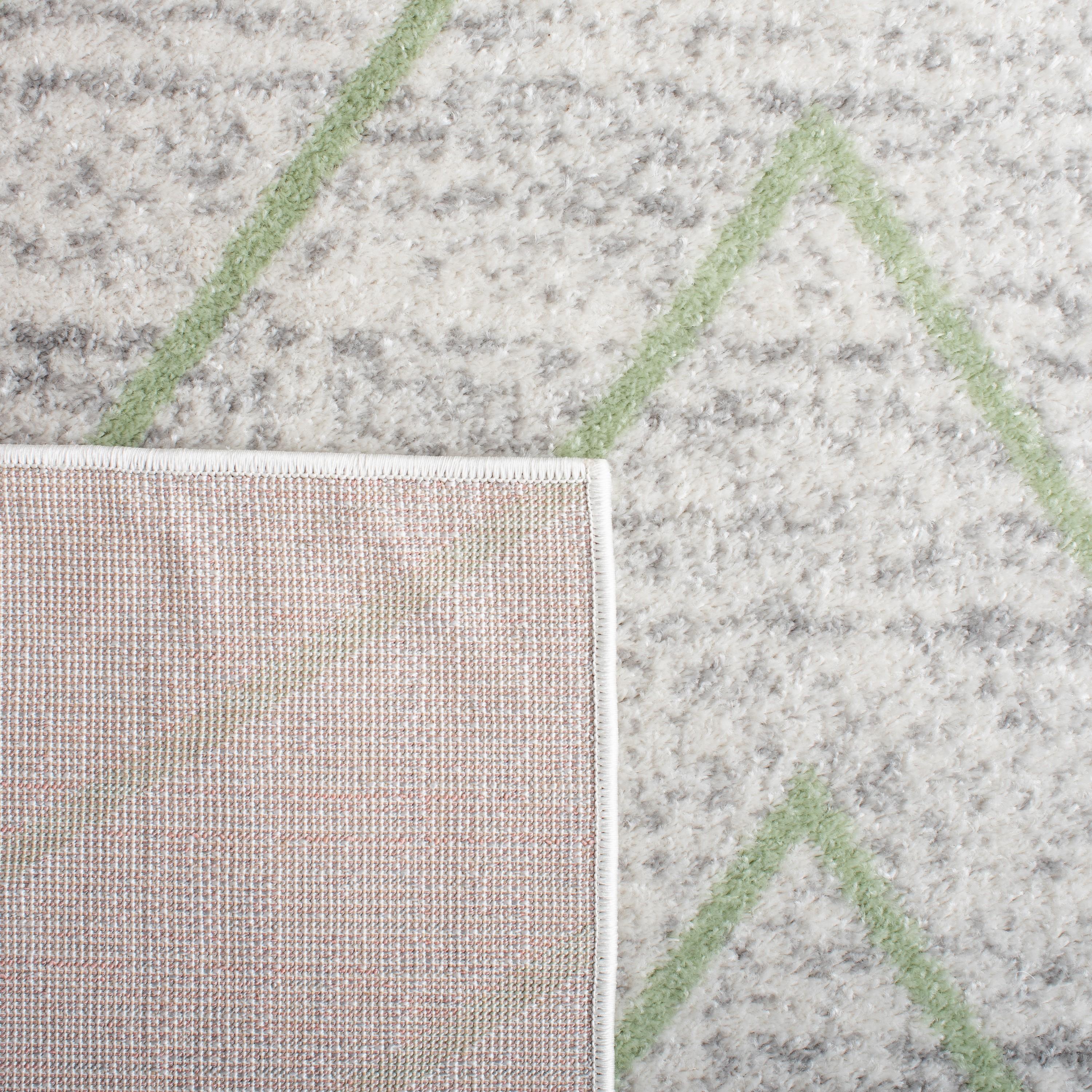 Adirondack ADR251 Machine Made Indoor Accent Rug - Grey/Green - 3'x5' - Safavieh
