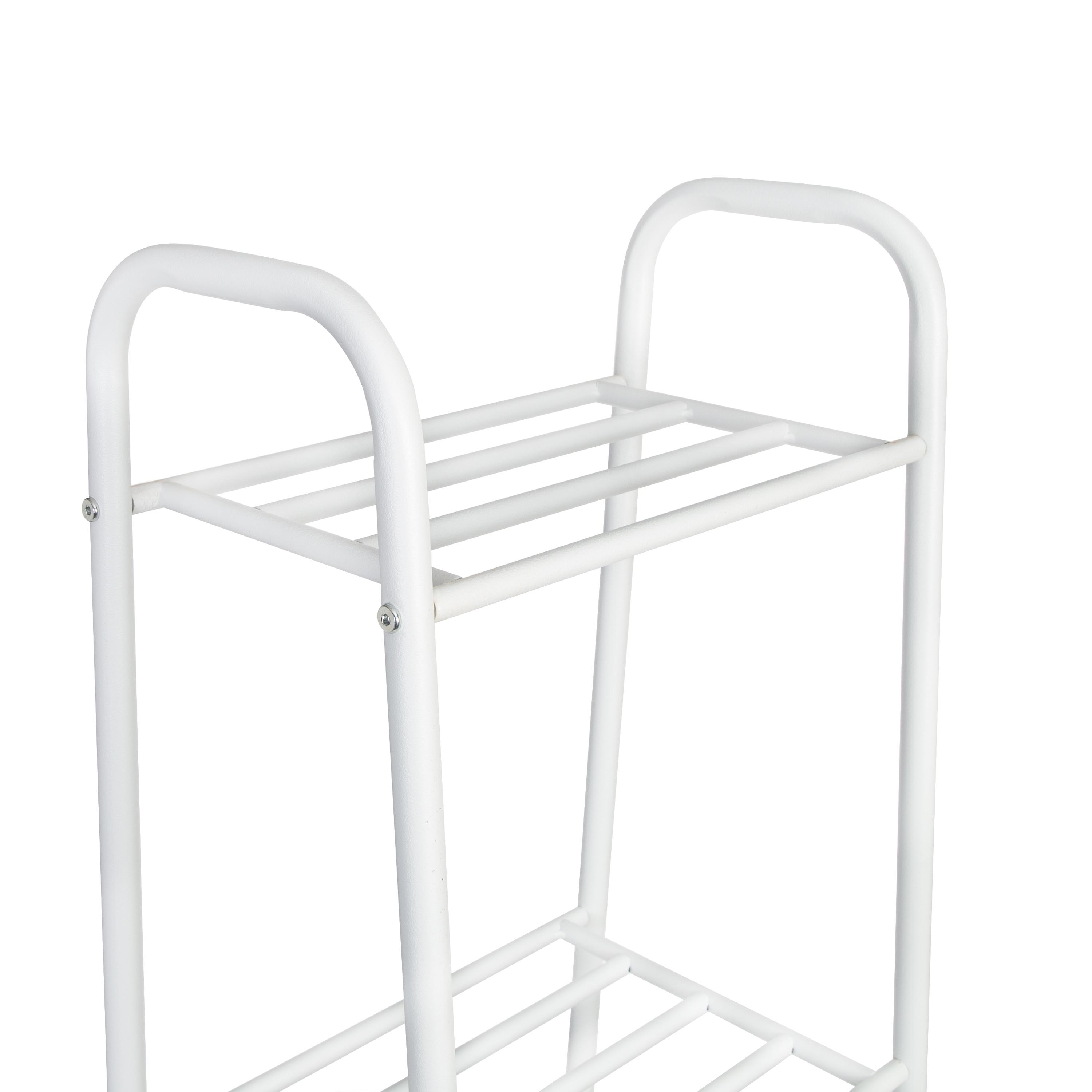 Honey Can Do 5-Tier Steel Shelf, White Matte