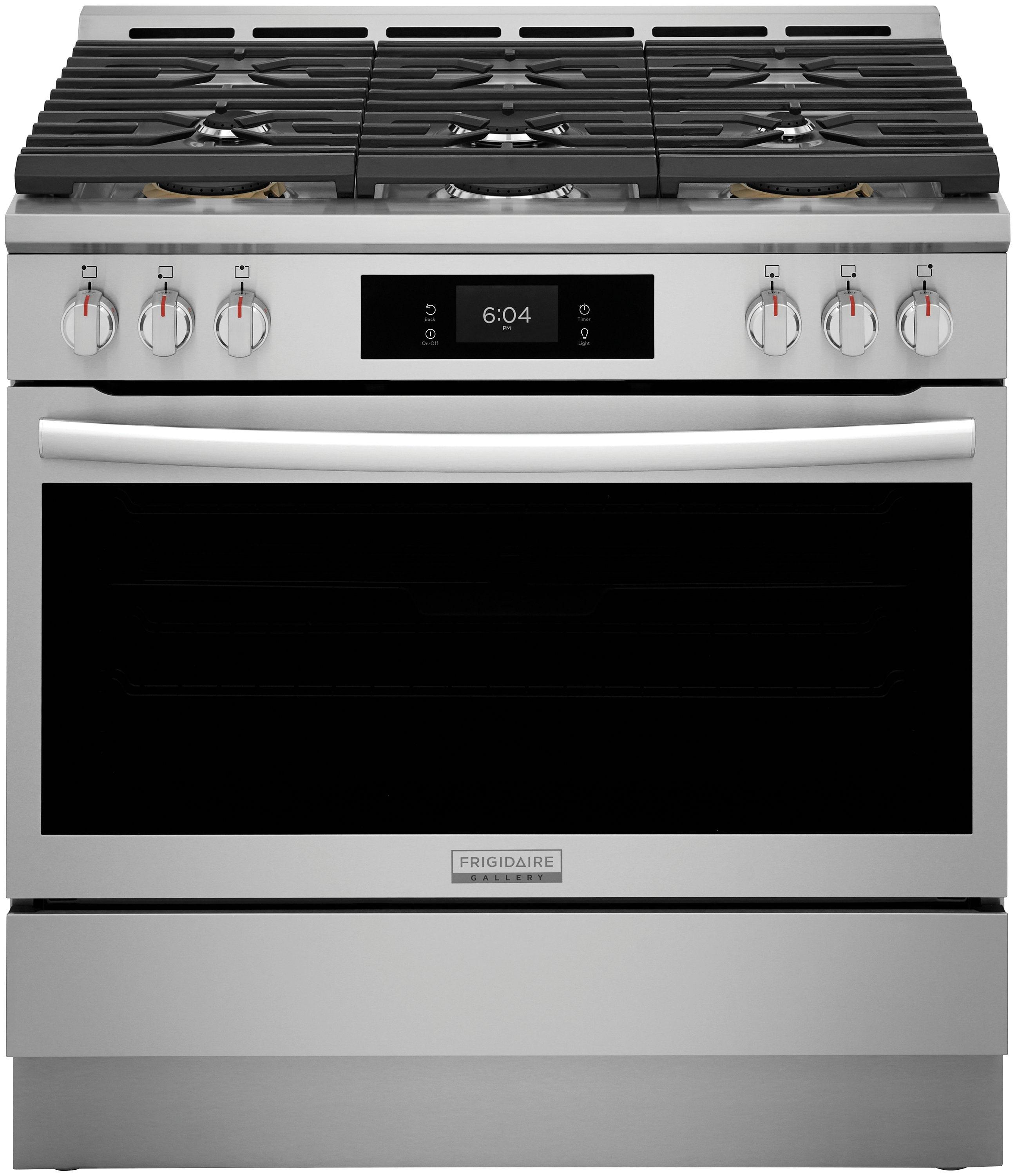 Frigidaire Gallery Frigidaire Gallery 30" 4.6 Cubic Feet Smart Dual Fuel Free Standing Range with 6 Burners GCFD3661AF