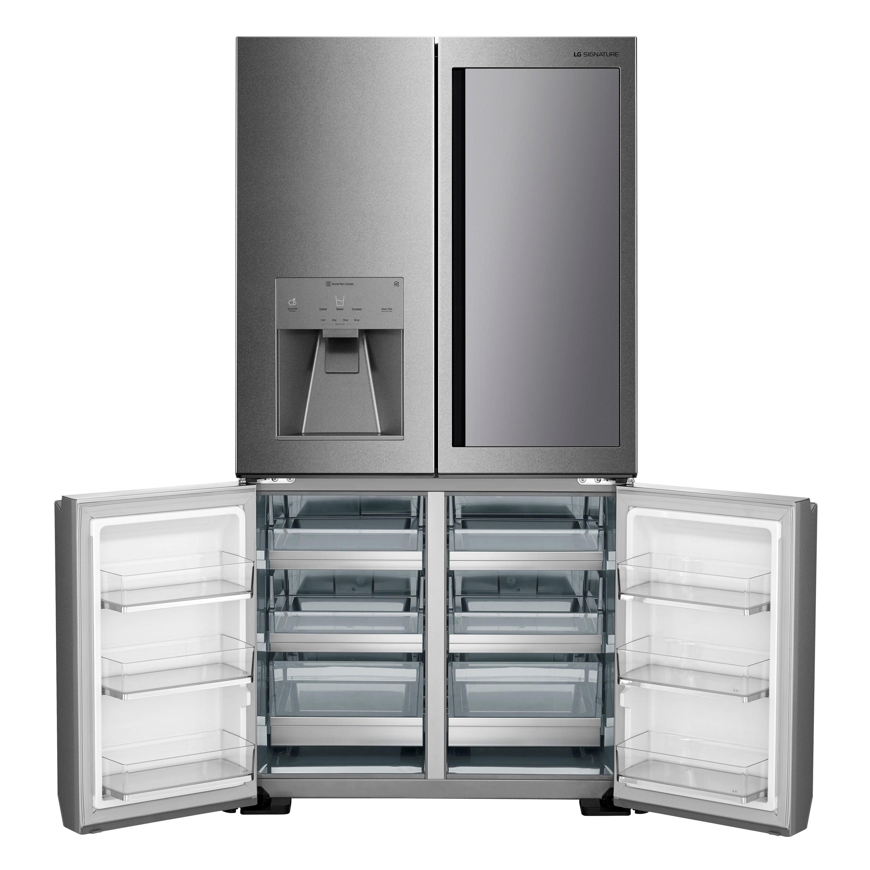 LG Signature Lg Signature 23 Cu. Ft. Smart Wi-fi Enabled Instaview® Door-in-door® Counter-depth Refrigerator URNTC2306N