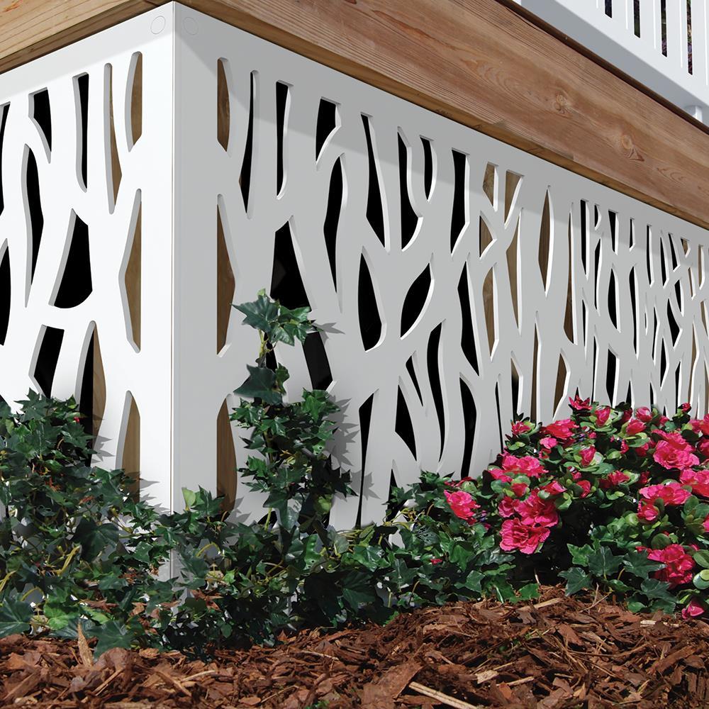 Barrette Outdoor Living 2 ft. x 4 ft. Sprig Decorative Screen