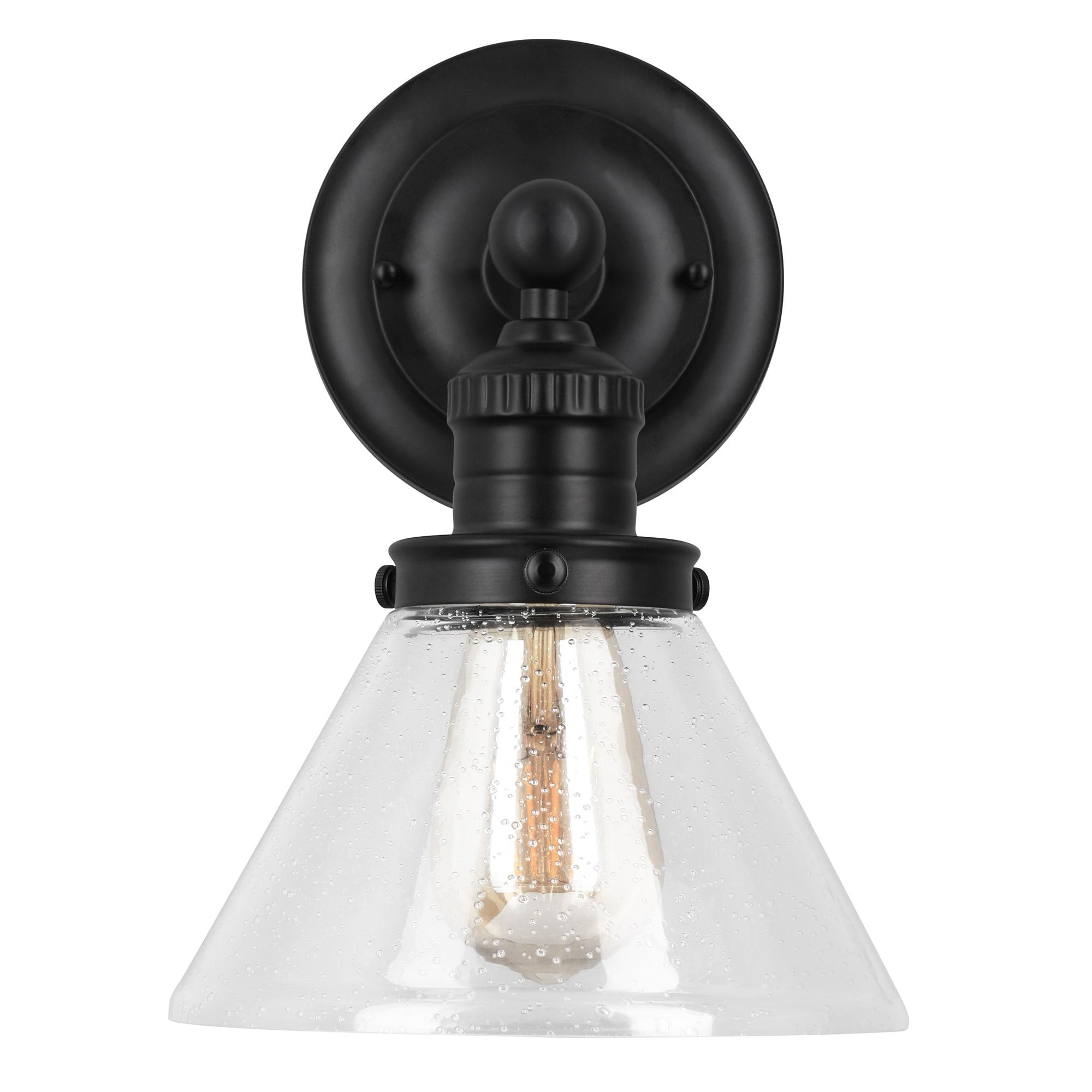 Design House  Augustin Wall Light in Matte Black