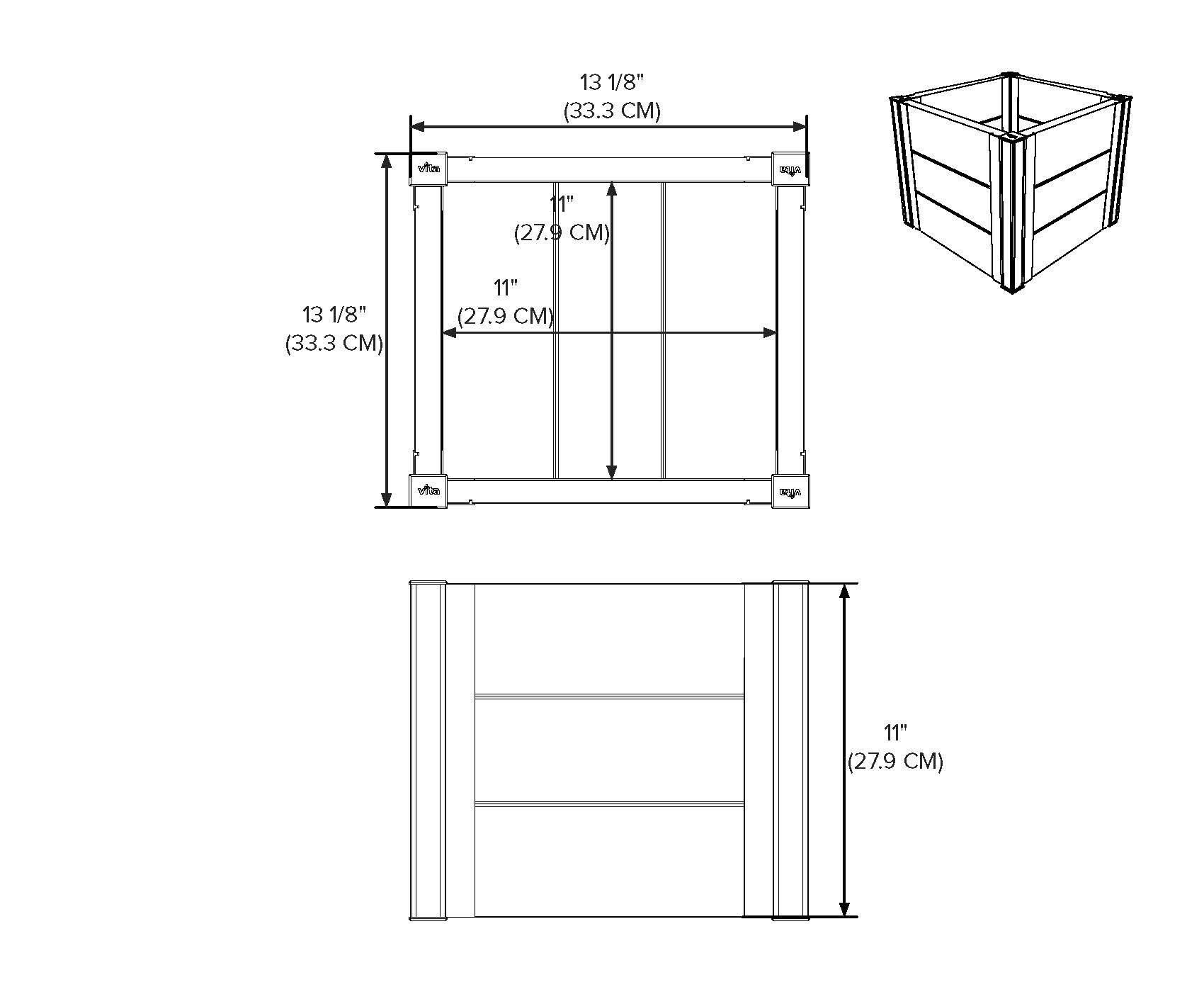 Urbana Planter Box