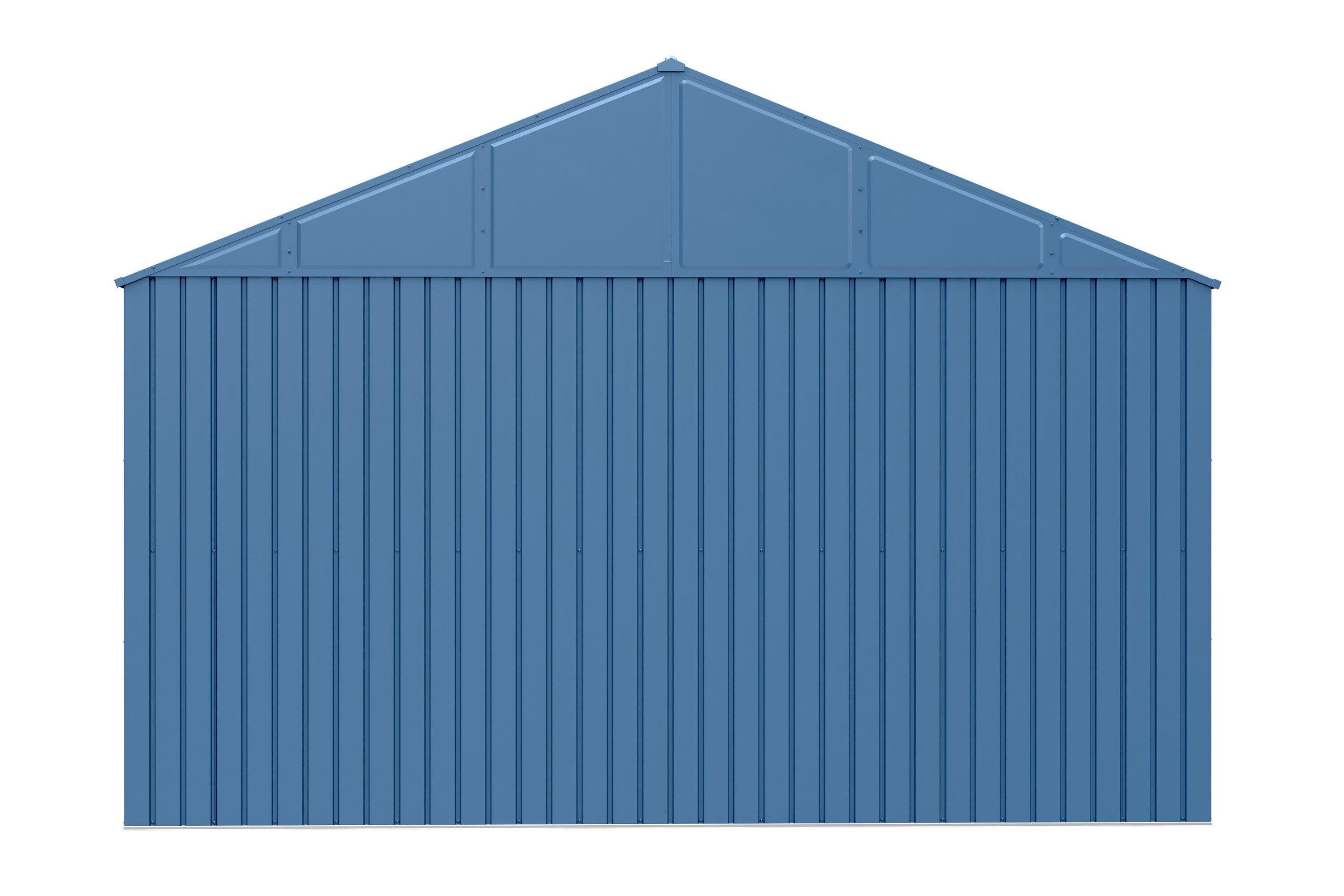 Arrow Elite 12 ft. W x 12 ft. D Galvalume Steel Storage Shed