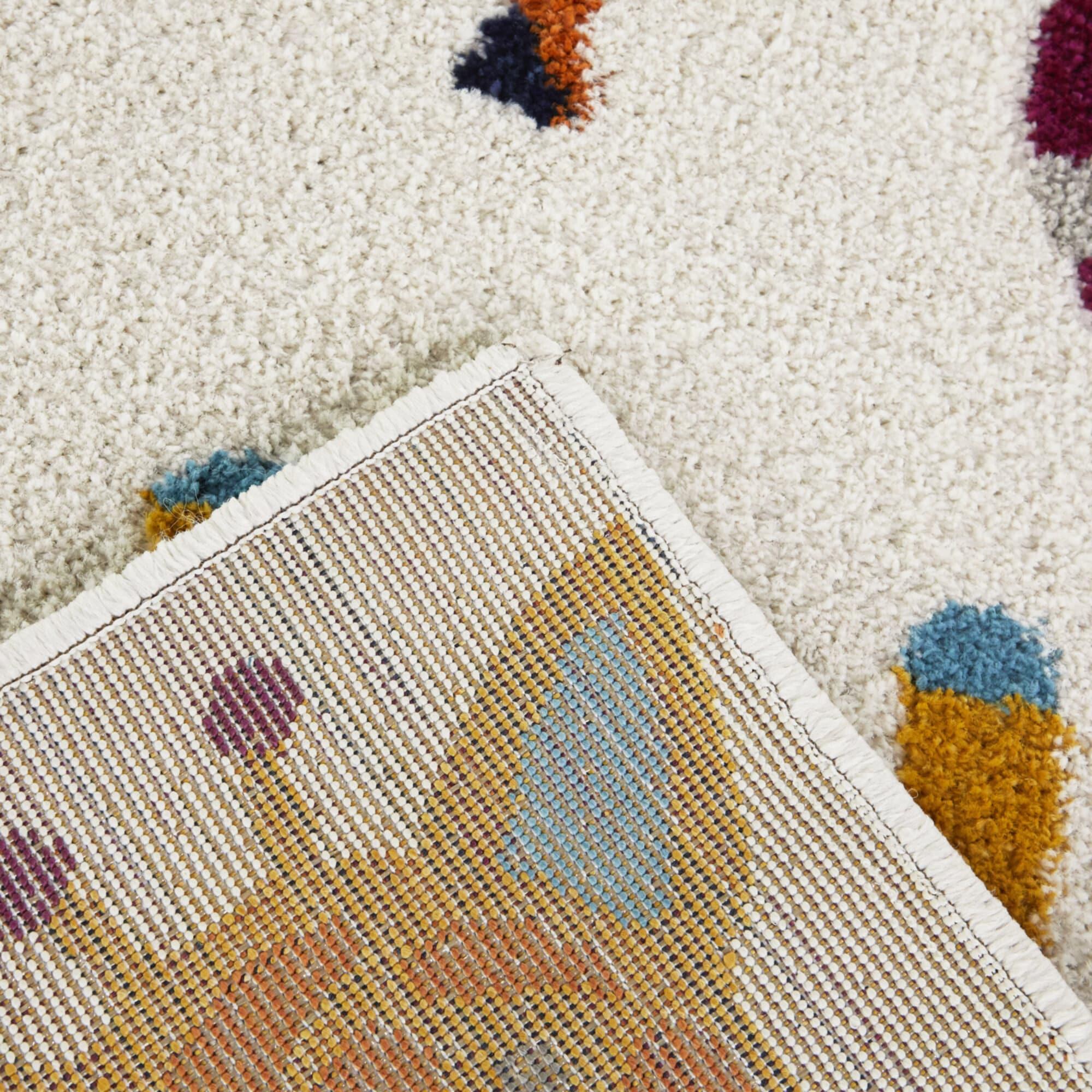 5'3"x7' Henry Animals Kids' Rug Cream - Balta Rugs: Jungle Animals, Kids Room Carpet, UV & Stain Resistant
