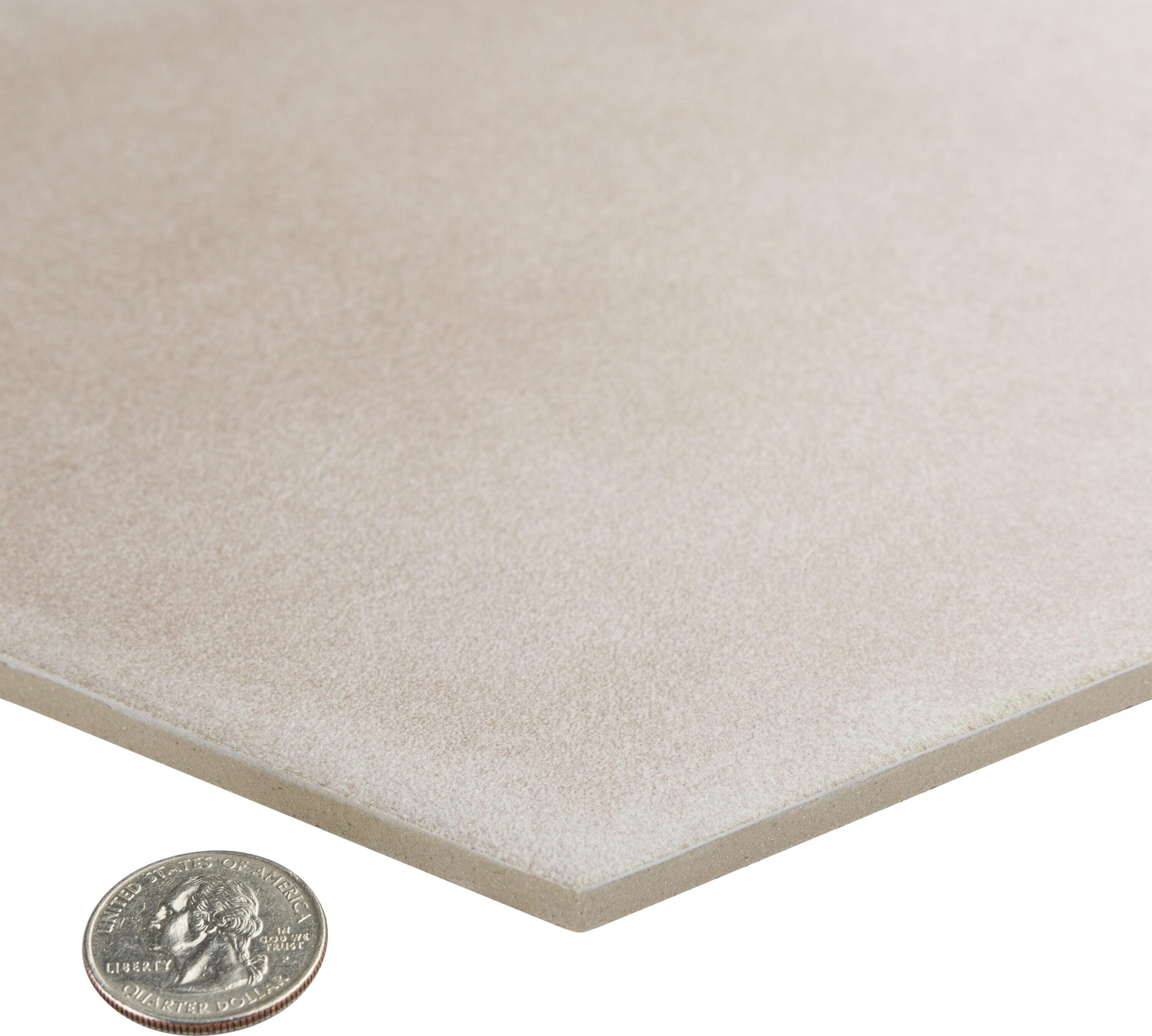 Matter Hex 7.88" x 9" Porcelain Stone Look Floor and Wall Tile