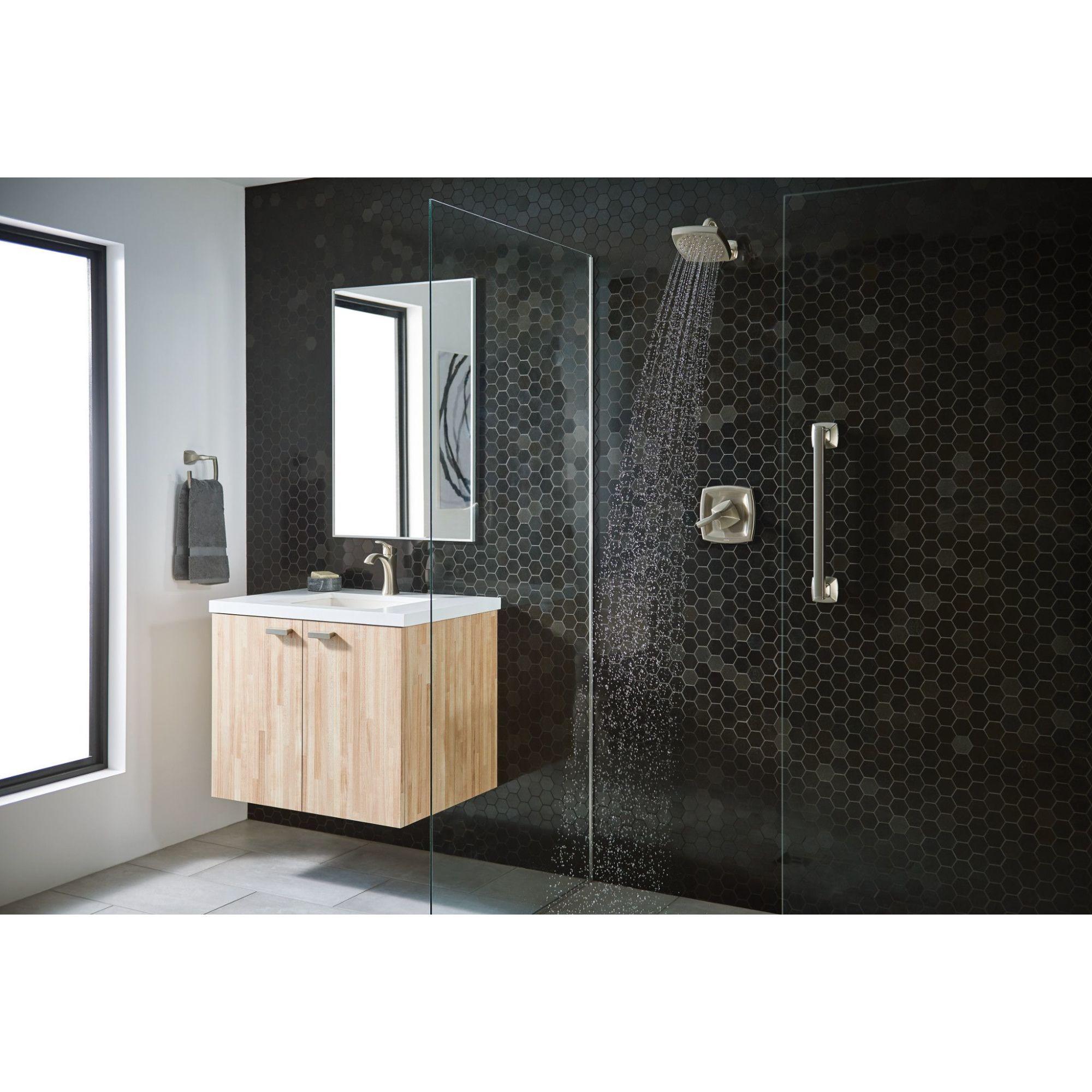 Moen Voss Stainless Steel Transitional Bathroom Grab Bar