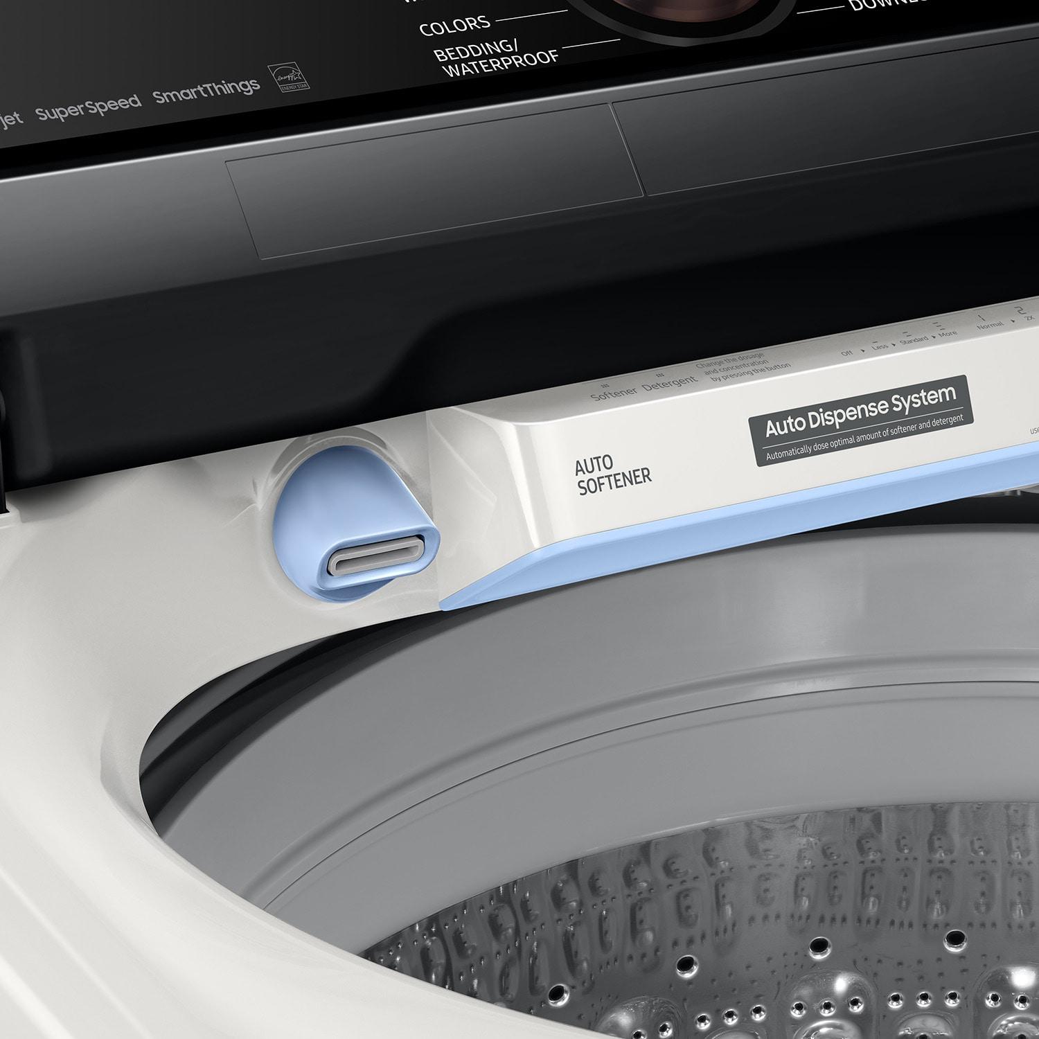 Samsung Samsung 5.5 cu. ft. Extra-Large Capacity Smart Top Load Washer with Auto Dispense System WA55CG7500AEUS