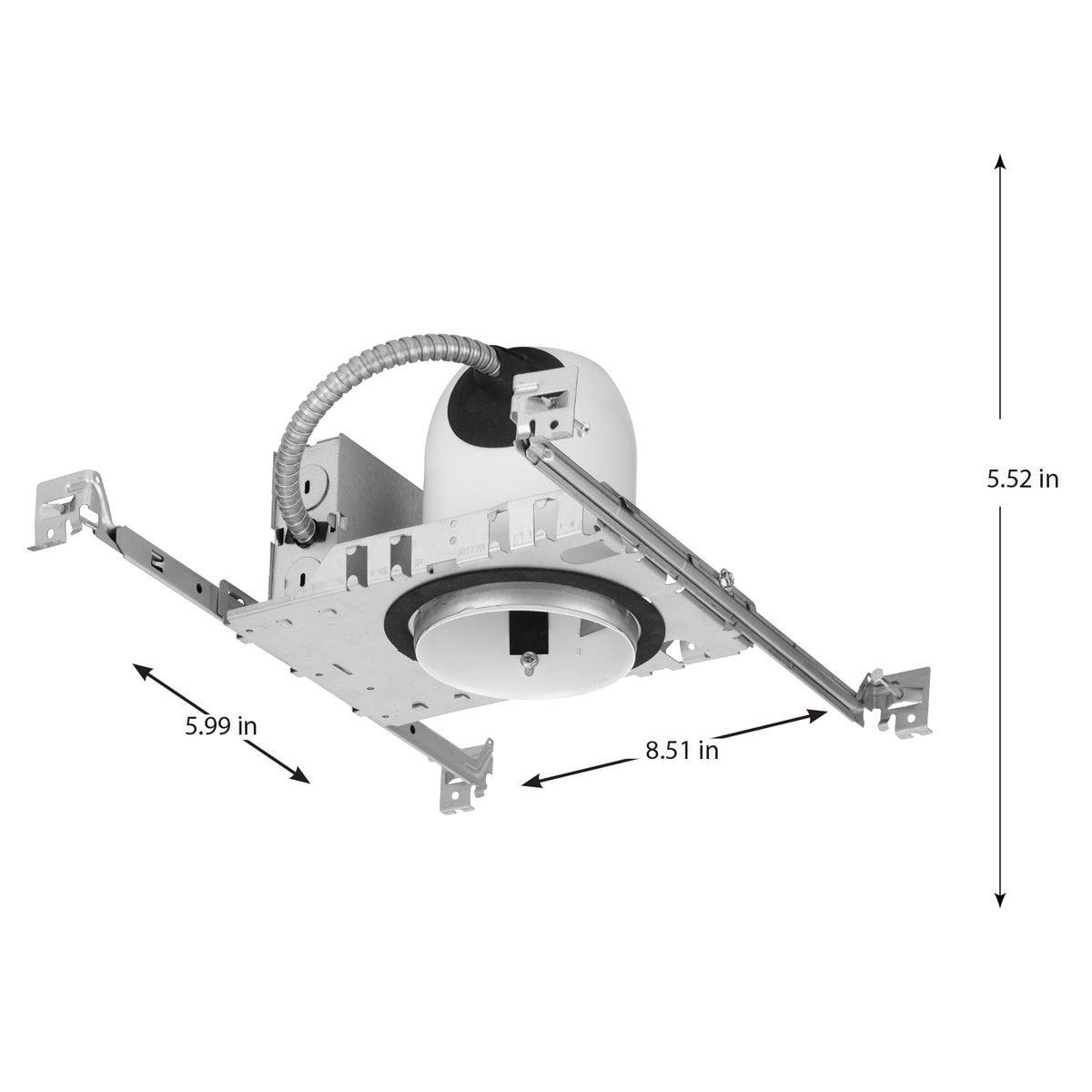 4" Air-Tight Non-IC New Construction Recessed Air-Tight Housing