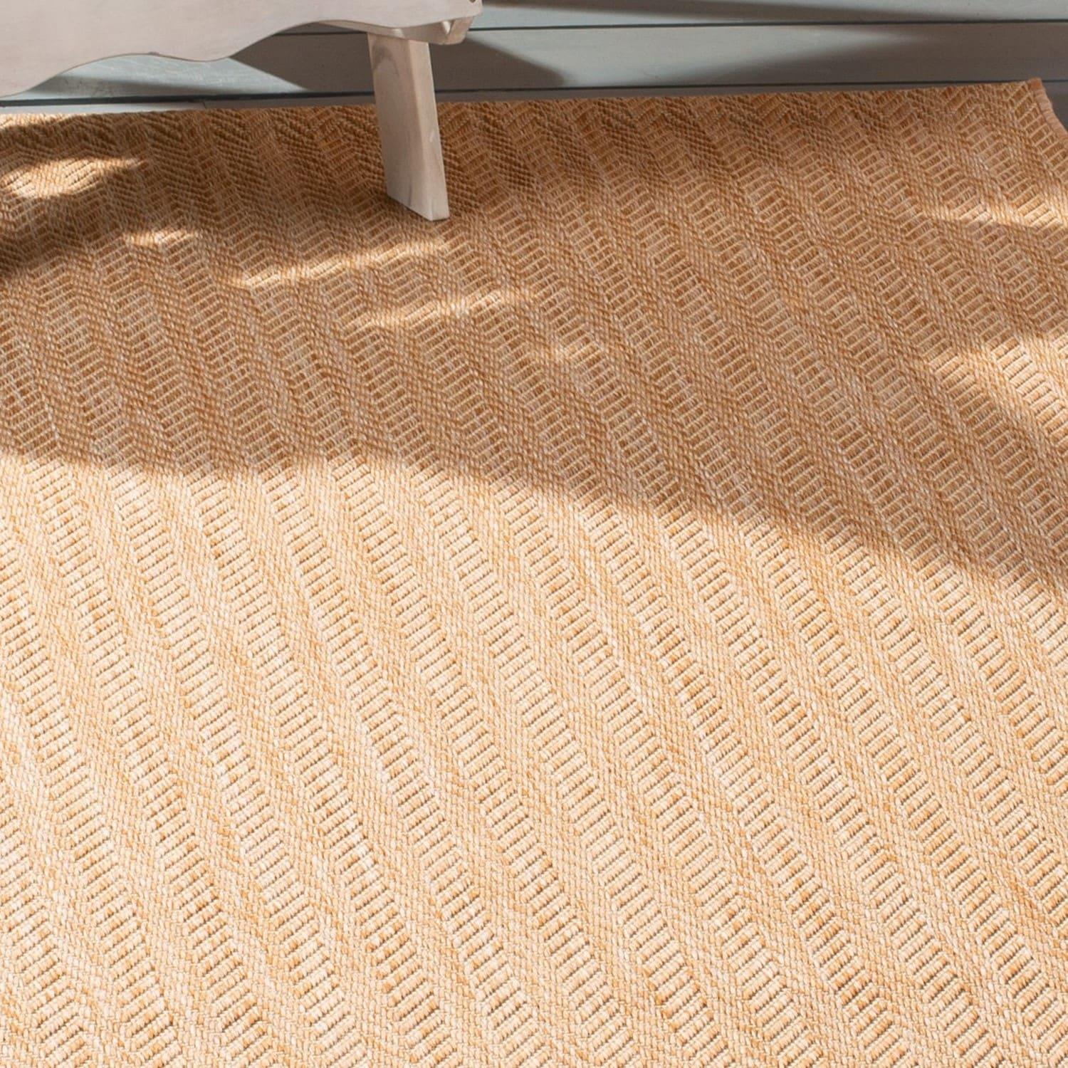 Courtyard CY8022 Power Loomed Indoor and Outdoor Runner Rug - Natural/Cream - 2'3"x14' - Safavieh