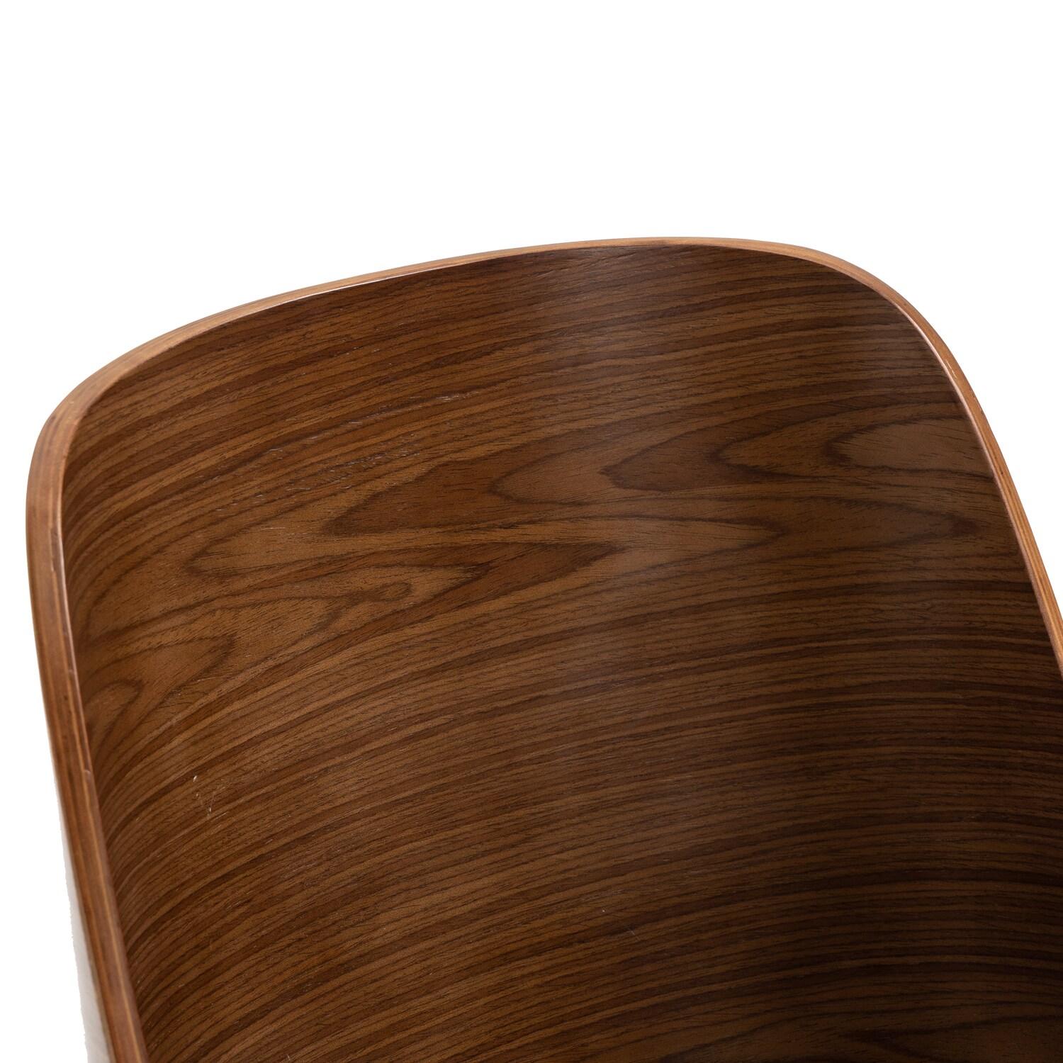 OS Home & Office Chair, Black & Wood