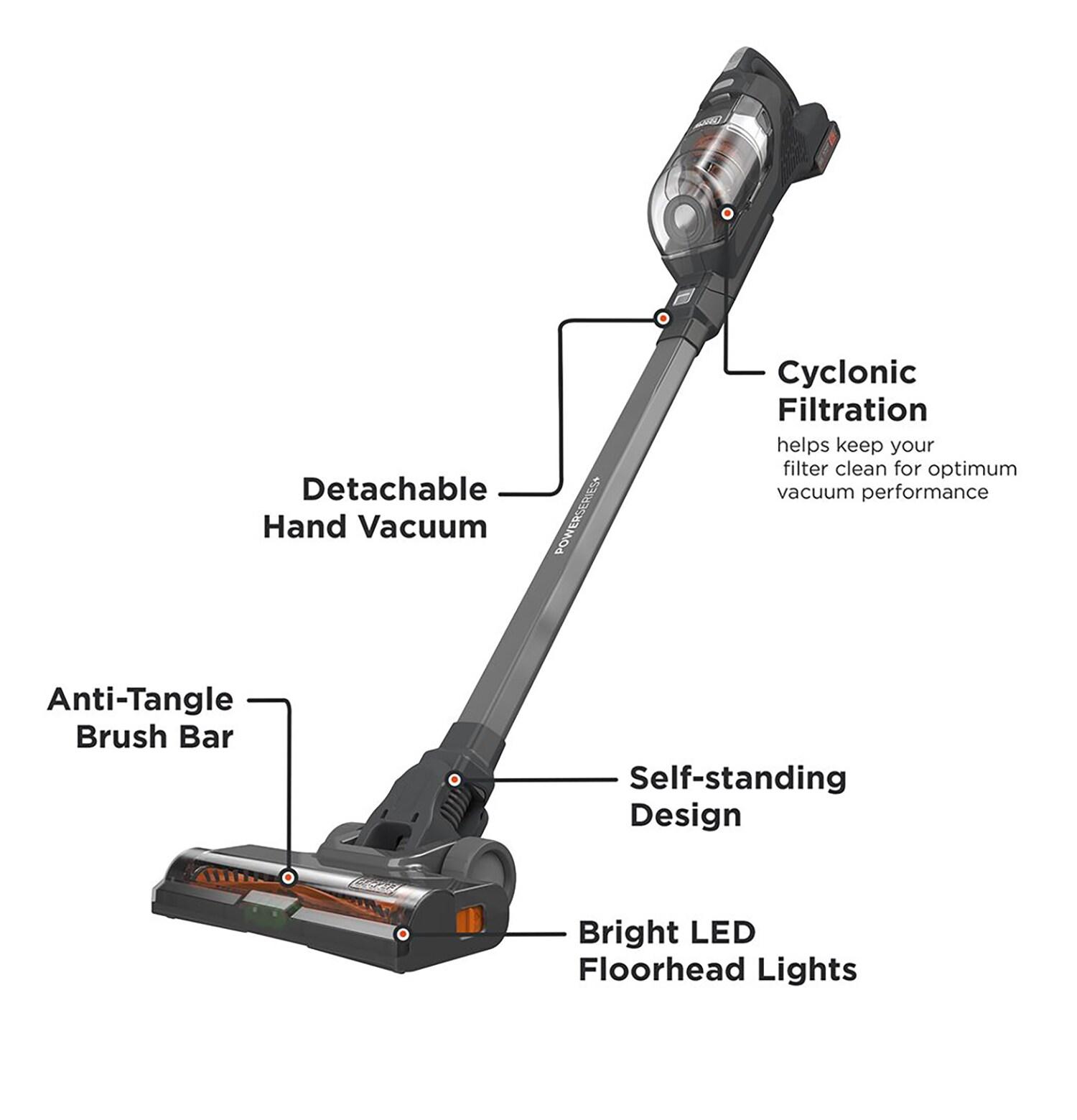 BLACK+DECKER POWERSERIES+ 20V MAX Cordless Stick Vacuum