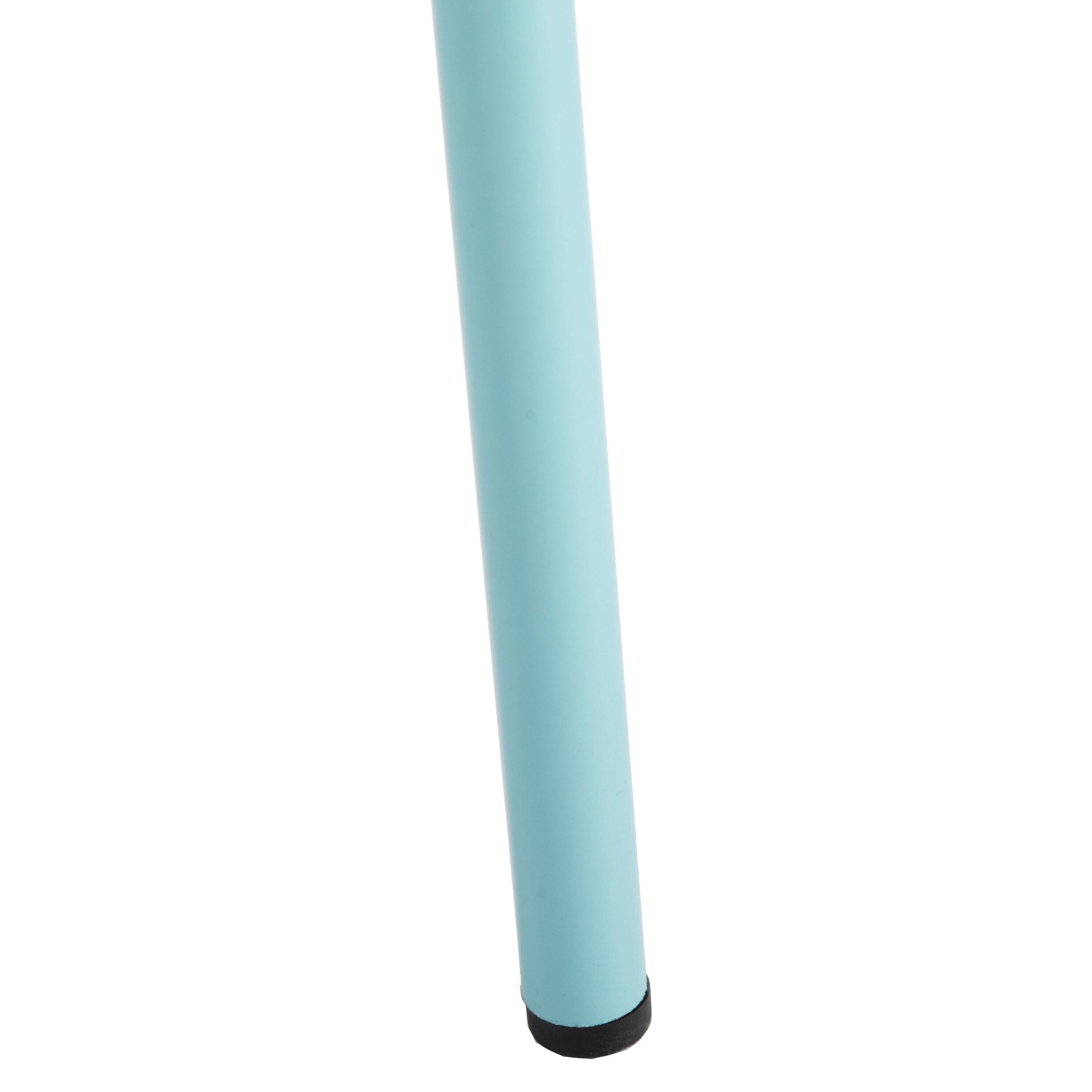 SAFAVIEH Everleigh Outdoor Patio Side Chair, Baby Blue, Set of 2
