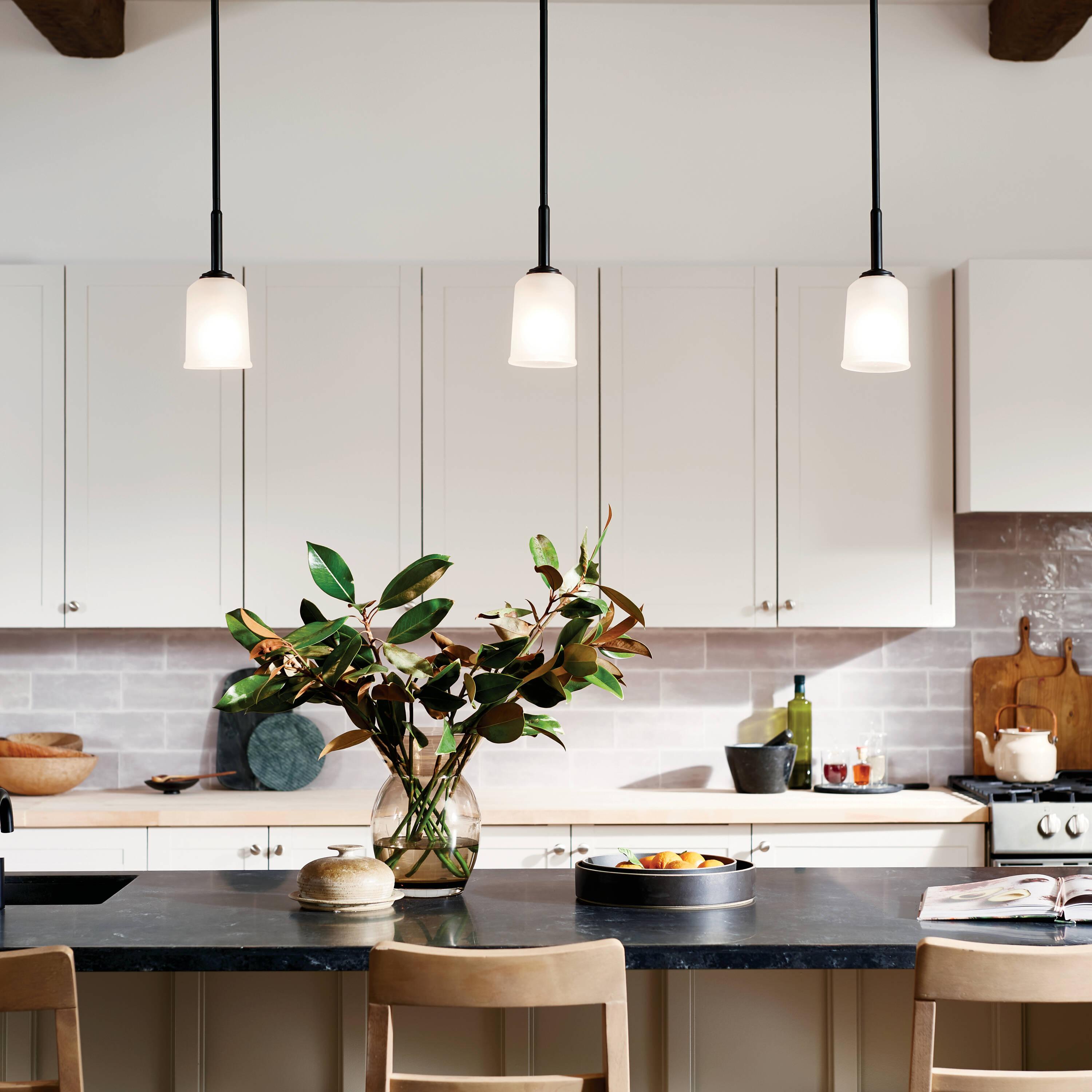 Kichler Lighting Shailene 1 - Light Pendant in  Black