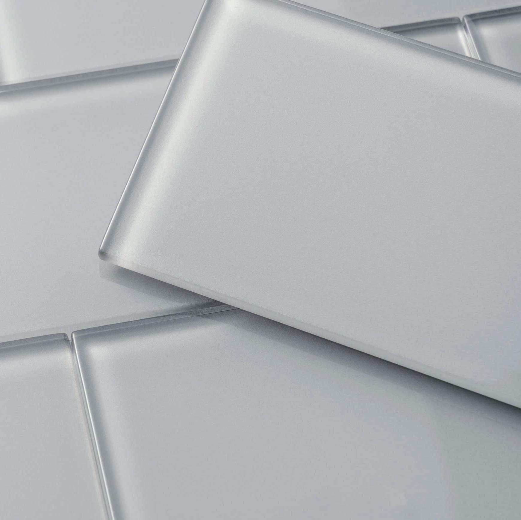 3" x 9" Glass Subway Tile