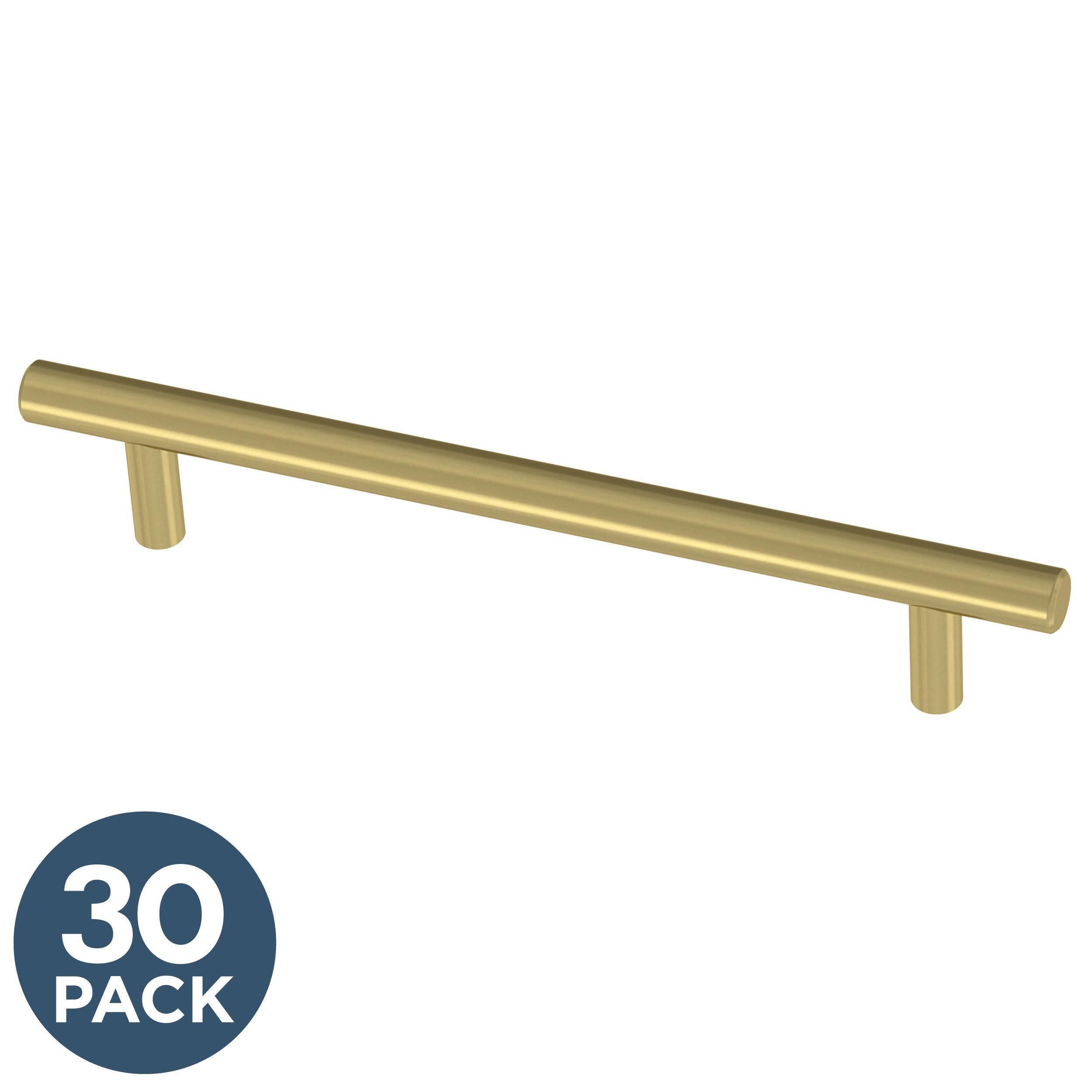 Franklin Brass Simple Round Bar Cabinet Drawer Pull (Set of 30)