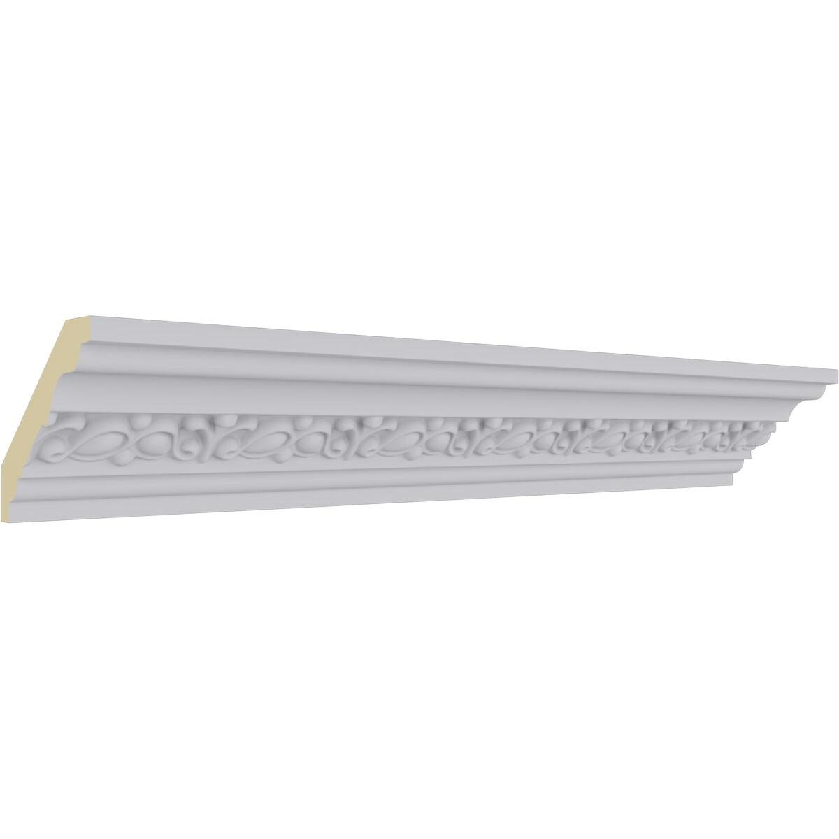 2 3/4"H x 3 1/8"P x 4 1/4"F x 94 1/2"L Nexus Crown Moulding