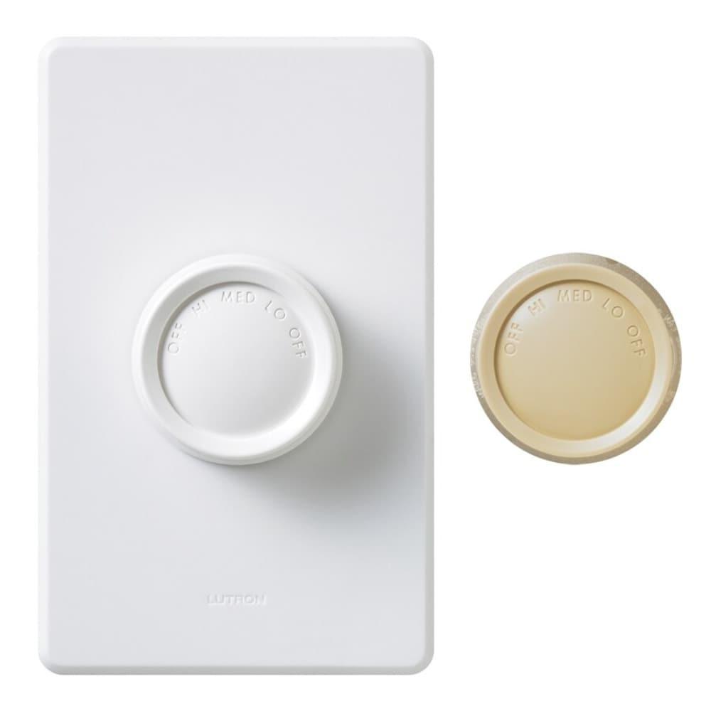 Lutron Rotary On/Off Fully Variable Ceiling Fan Wall Control