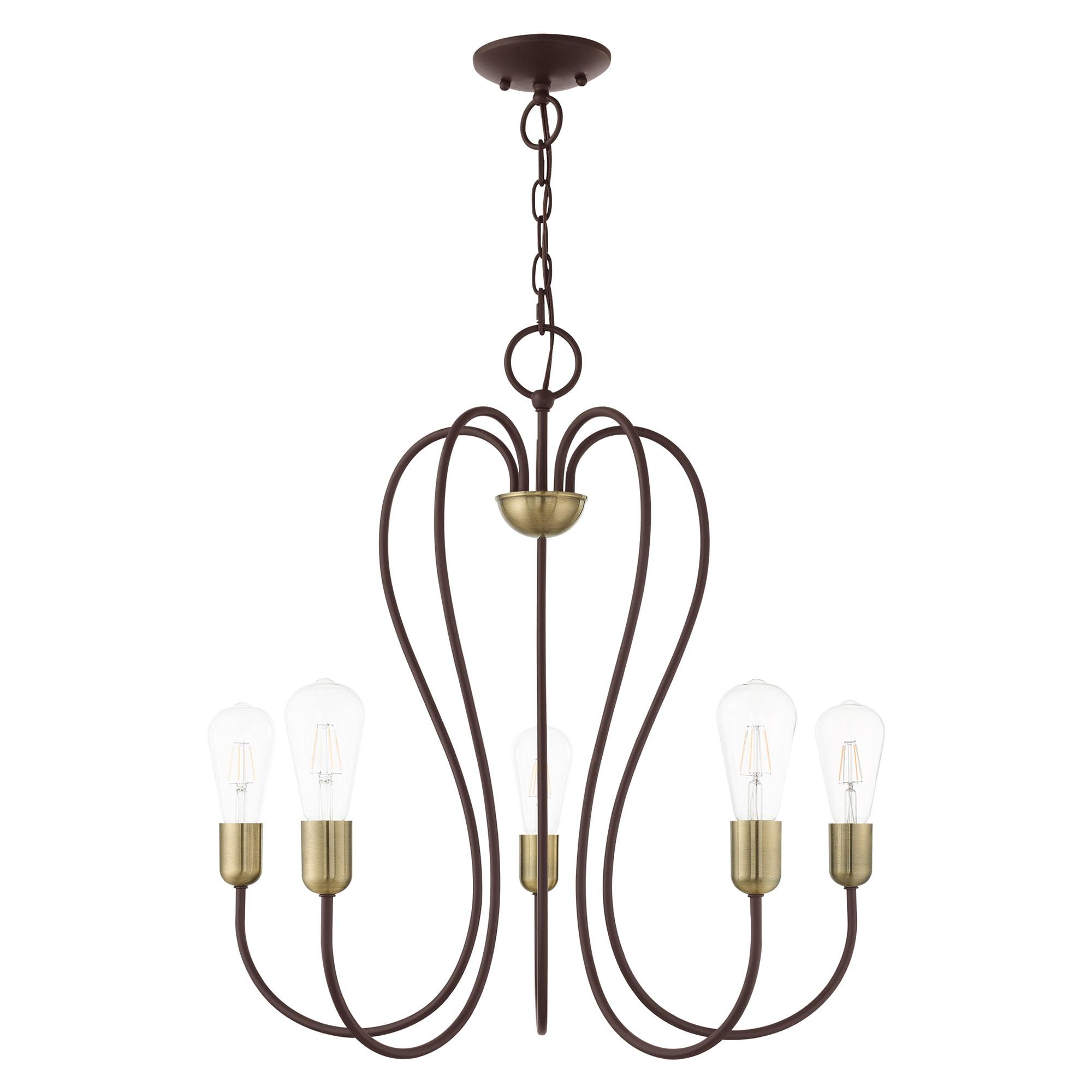 Livex Lighting - Lucerne - 5 Light Chandelier in New Traditional Style - 24