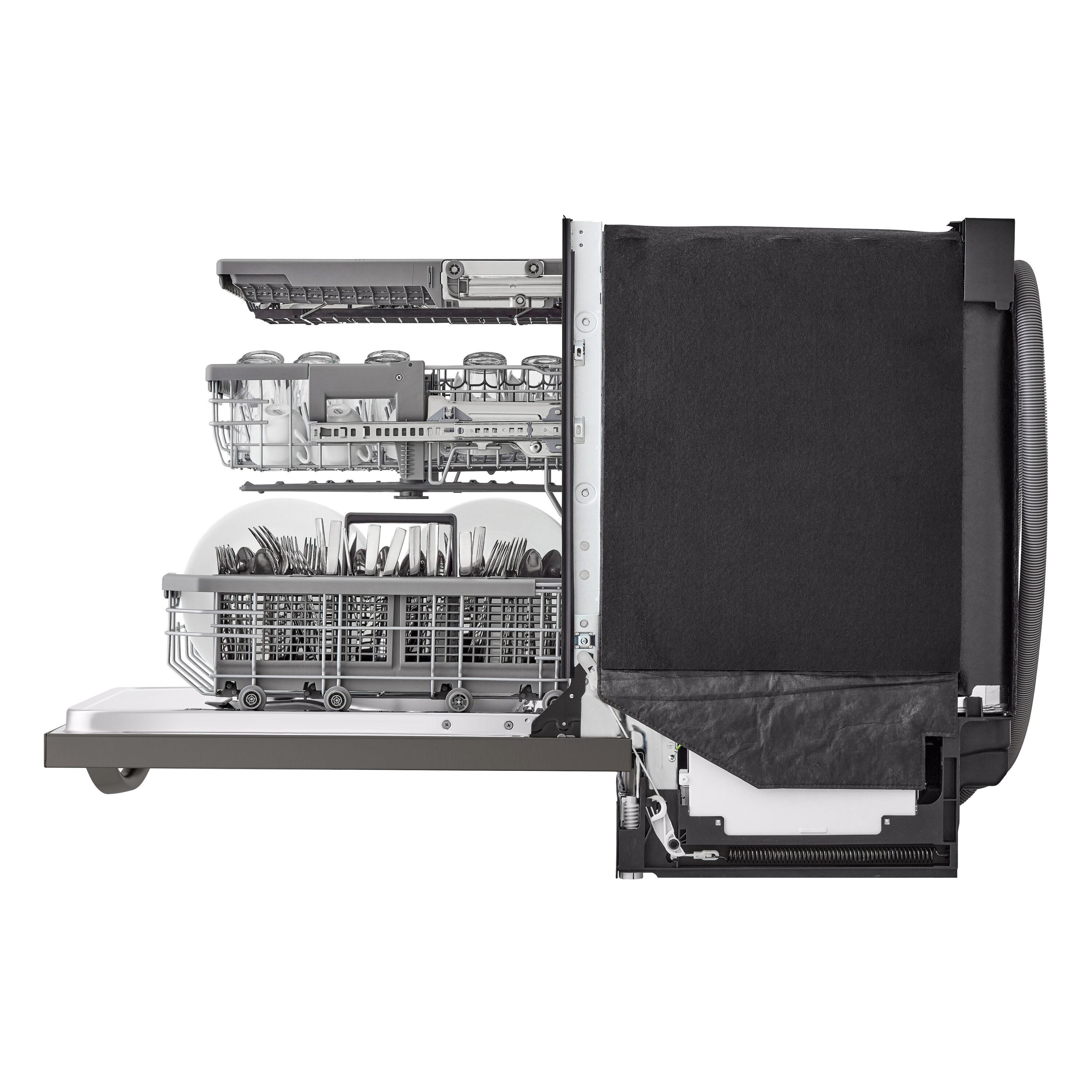 LG LG Smart Top Control Dishwasher with 1-Hour Wash & Dry, QuadWash® Pro, TrueSteam®, and Dynamic Heat Dry™ LDTH7972D