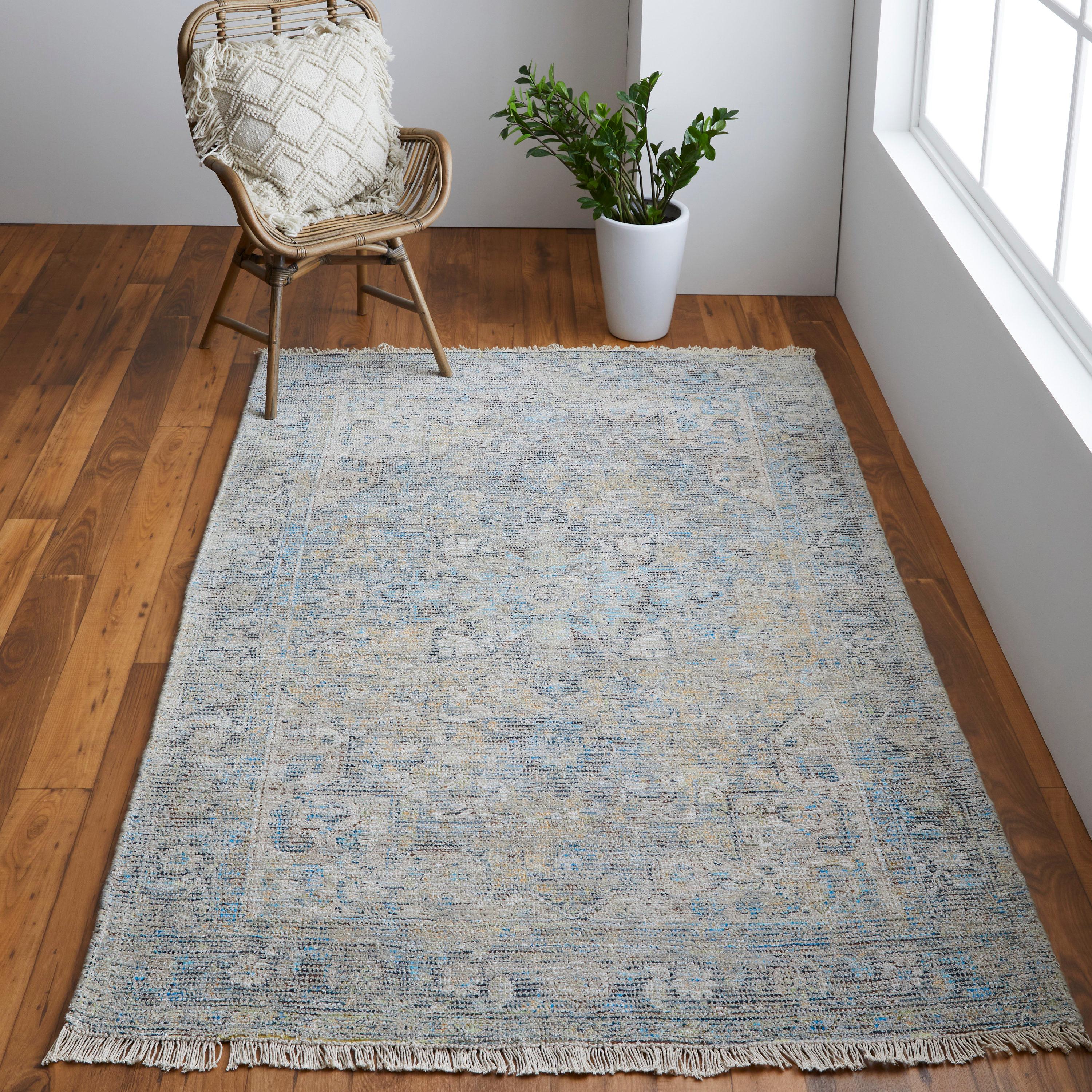 Beech Handwoven Wool-Blend Rug - 2' x 3'