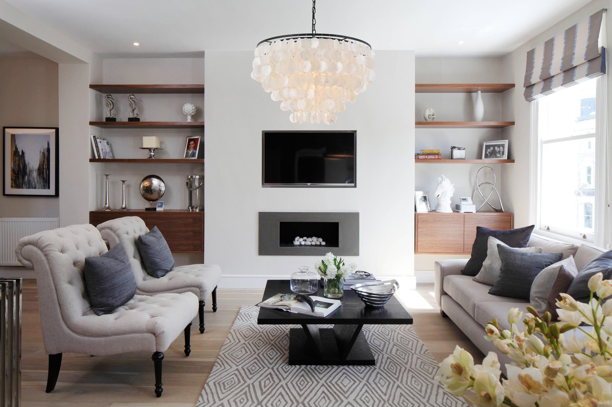 Elegant Lighting Selene 6 light Black Pendant