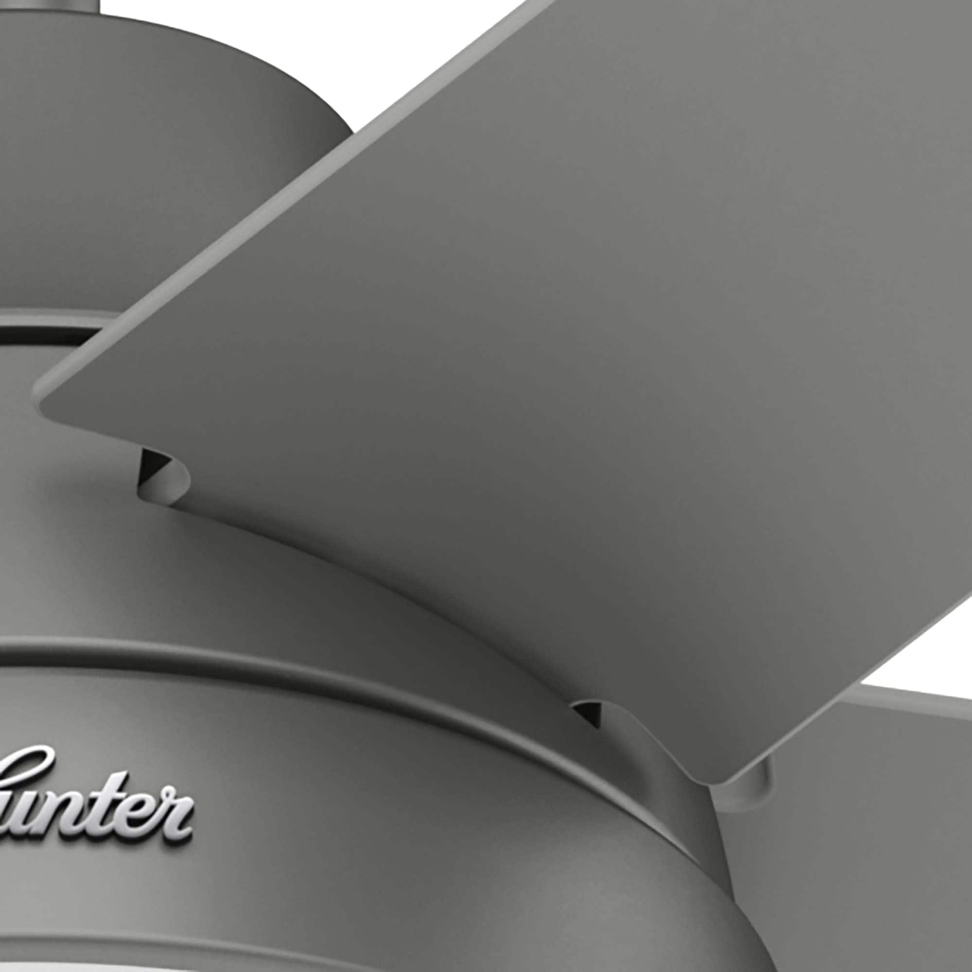 52" Aerodyne 5 - Blade Smart Standard Ceiling Fan with Lights and Remote