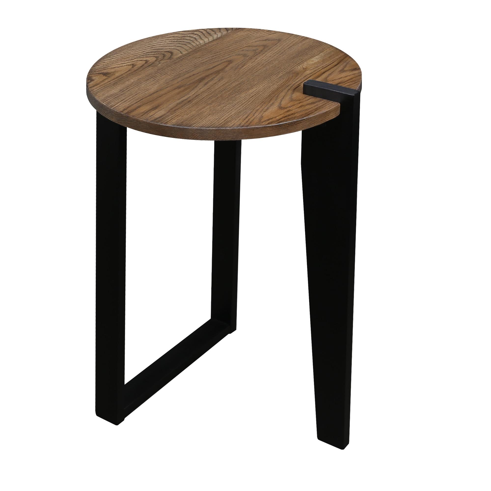 American Trails Sundial Round End Table