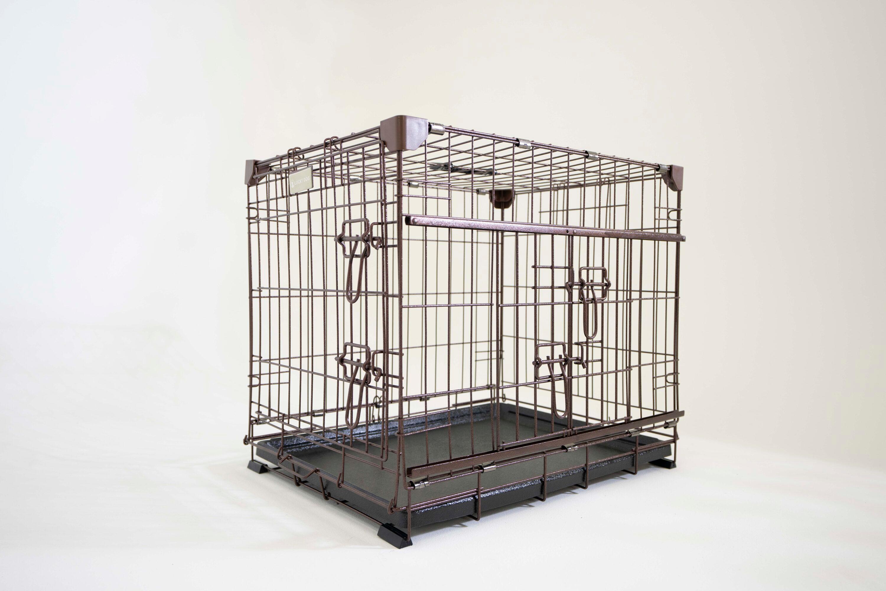 Lucky Dog Lucky Dog Dwell Series Crate - Bronze Finish