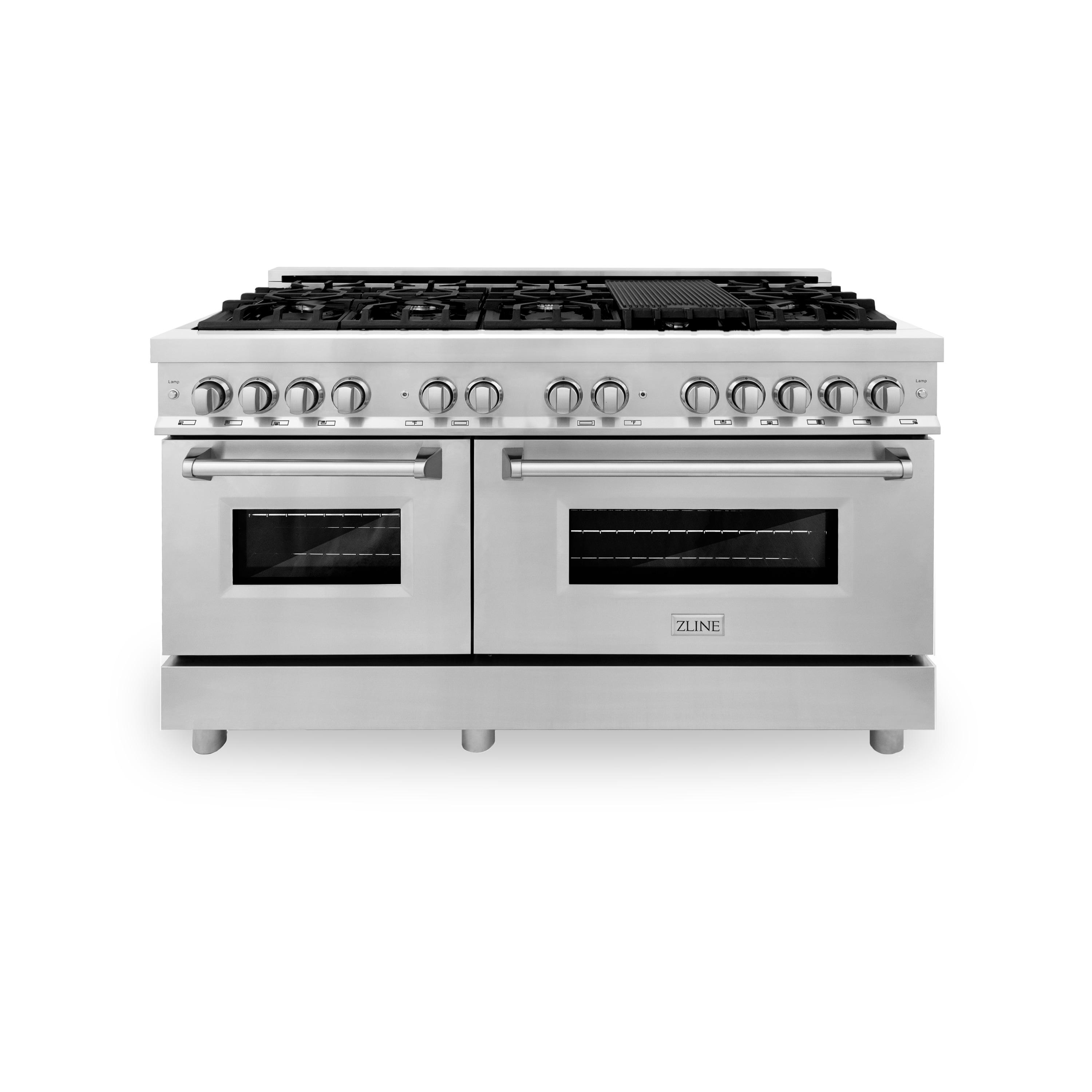 ZLINE 60" Legacy Dual Fuel Range w/ 9 Burners & 2 Electric Ovens