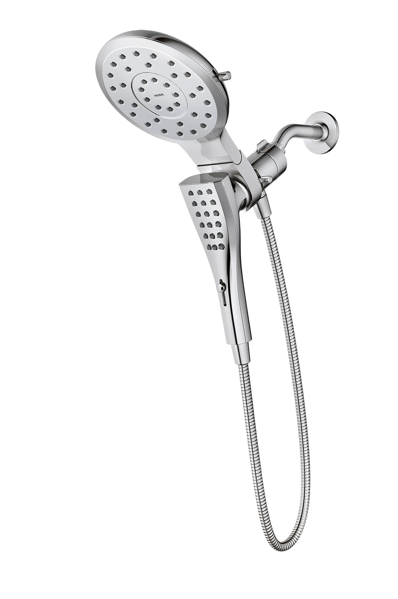 Verso 1.75 GPM Rainshower/Handshower Combination with Infiniti Dial and Magnetix Docking